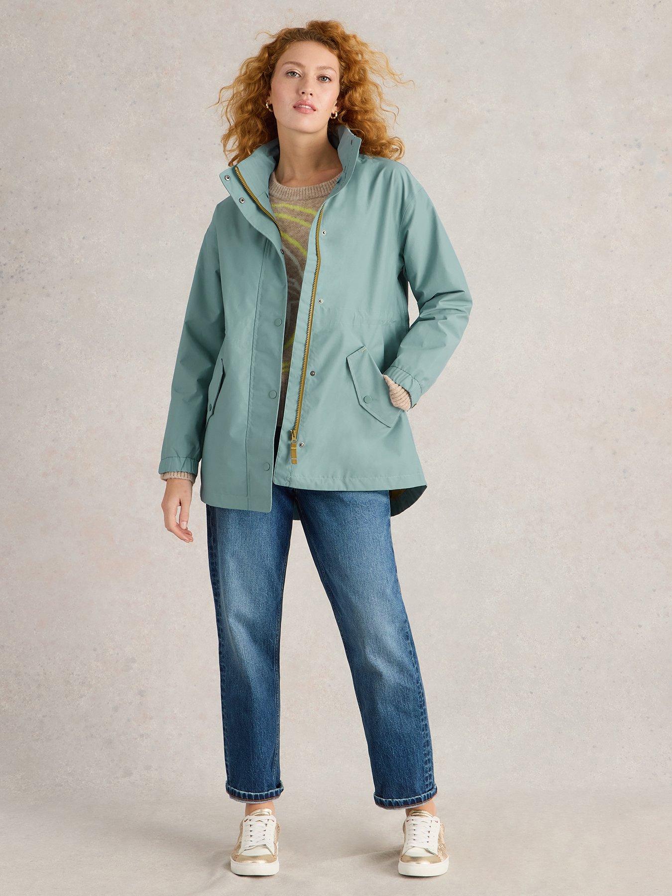  image of white-stuff-lexi-waterproof-coat-blue