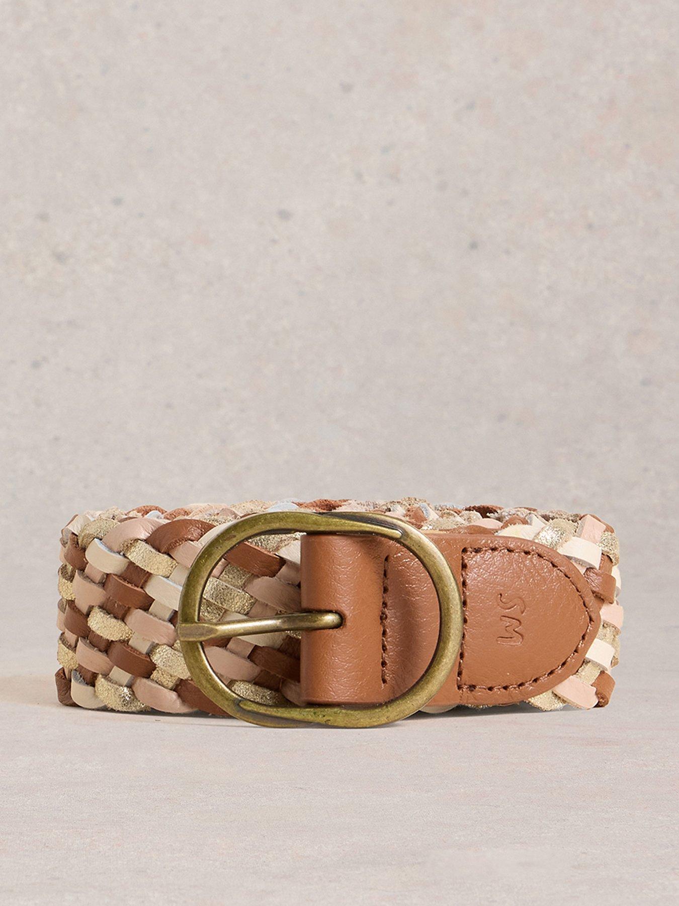 undefined Leather Weave Belt