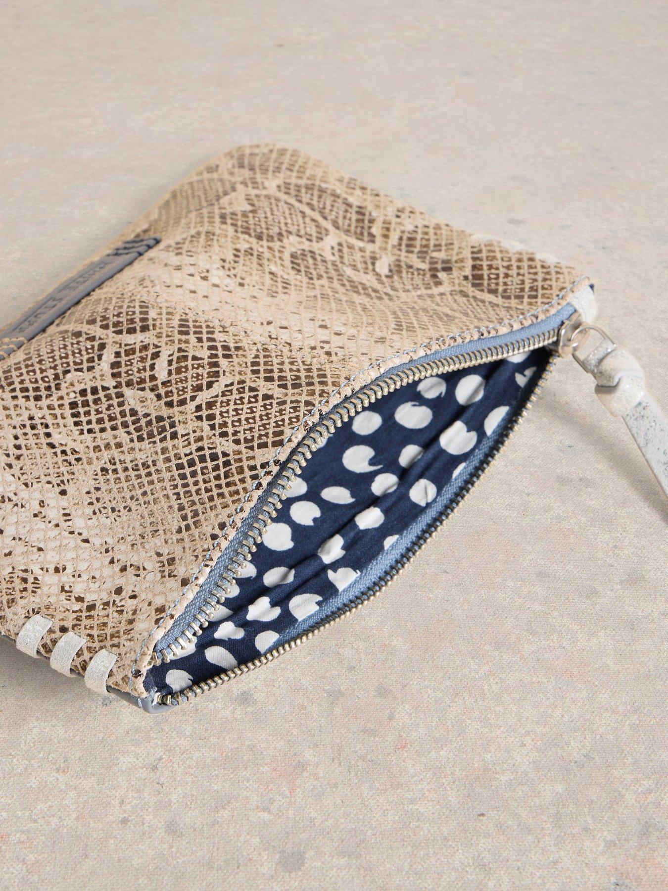  image of white-stuff-bella-zip-top-pouch