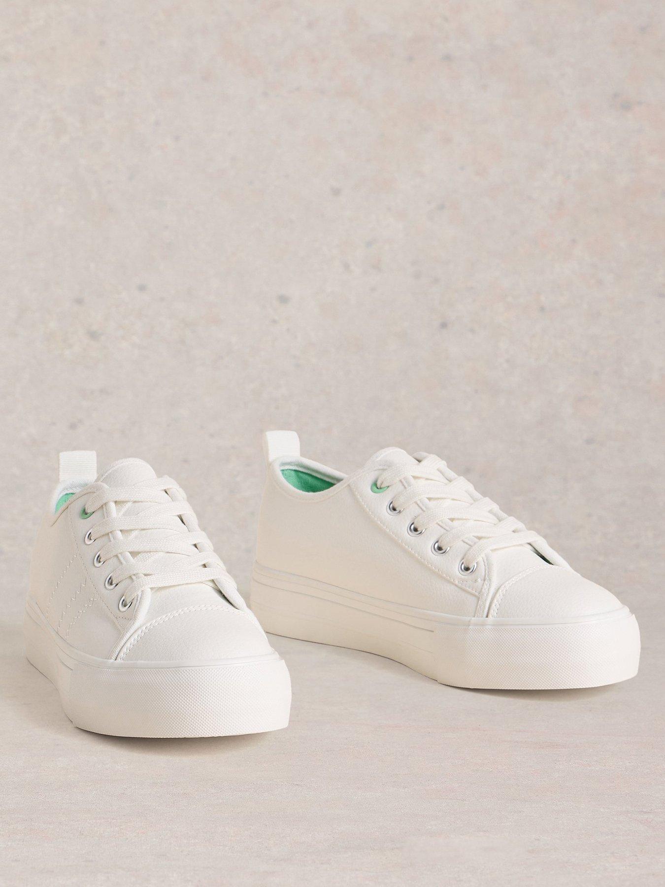  image of white-stuff-pippa-flatform-trainer-white
