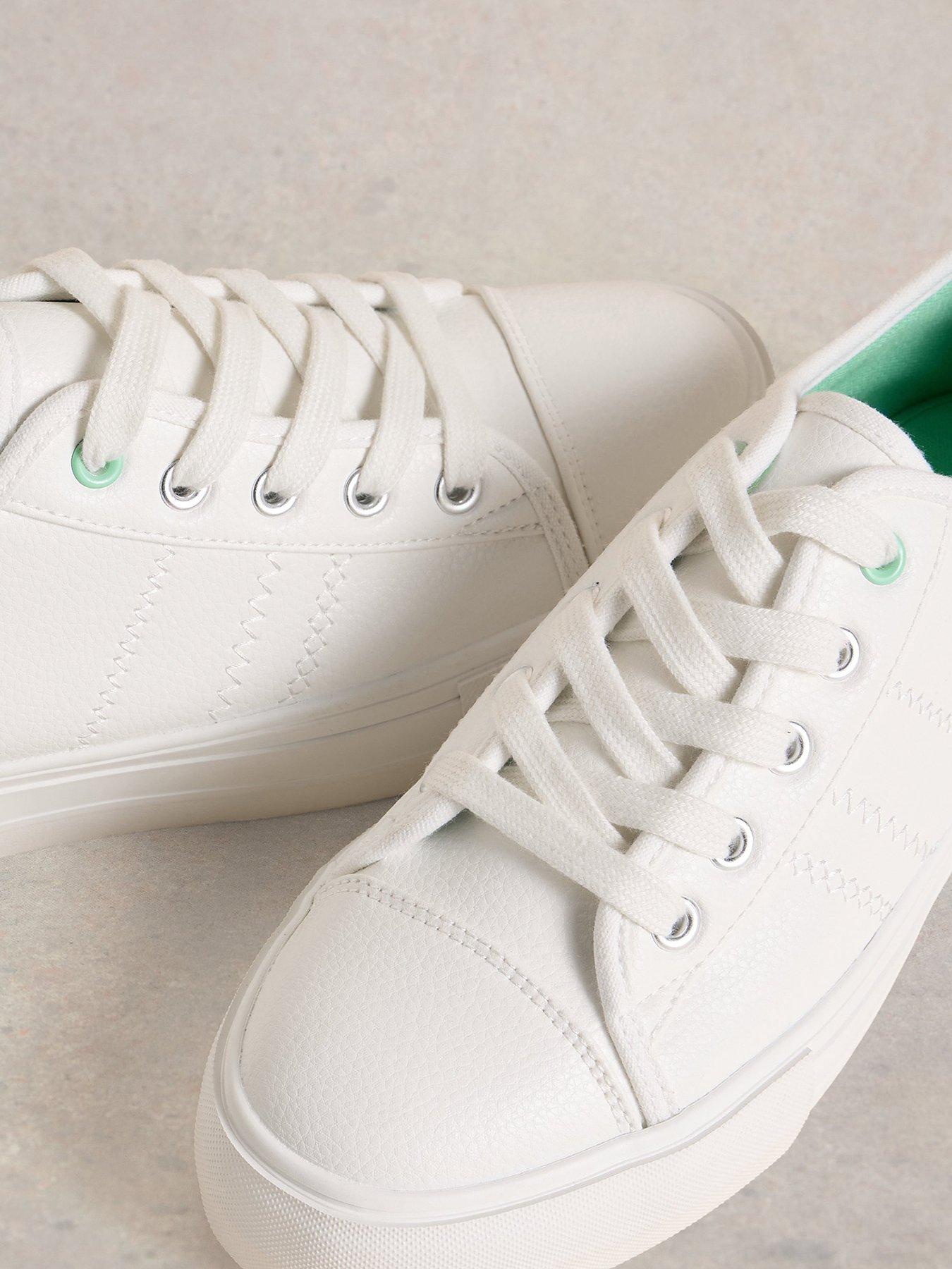  image of white-stuff-pippa-flatform-trainer-white