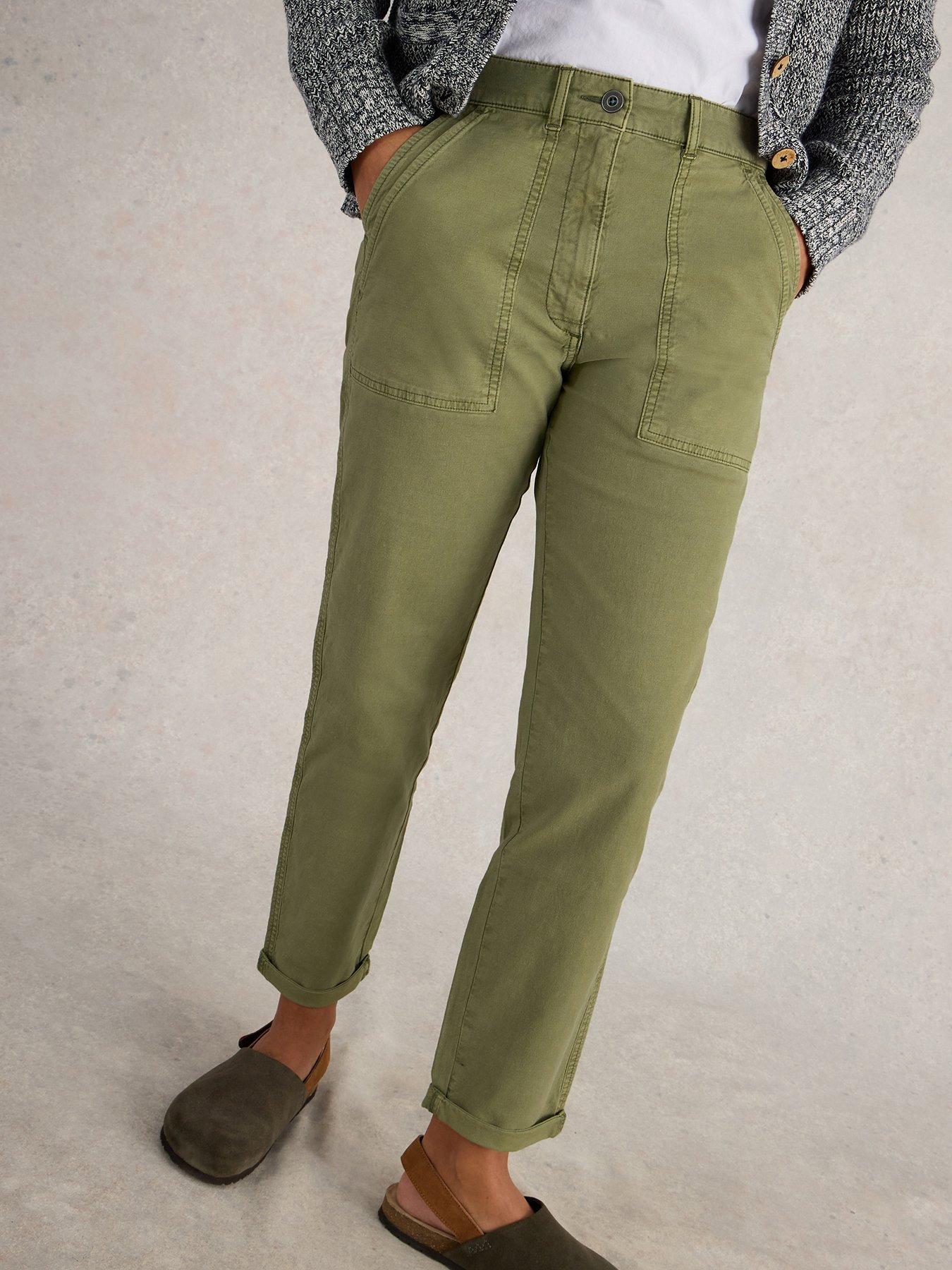undefined Twister Chino Trouser - Green