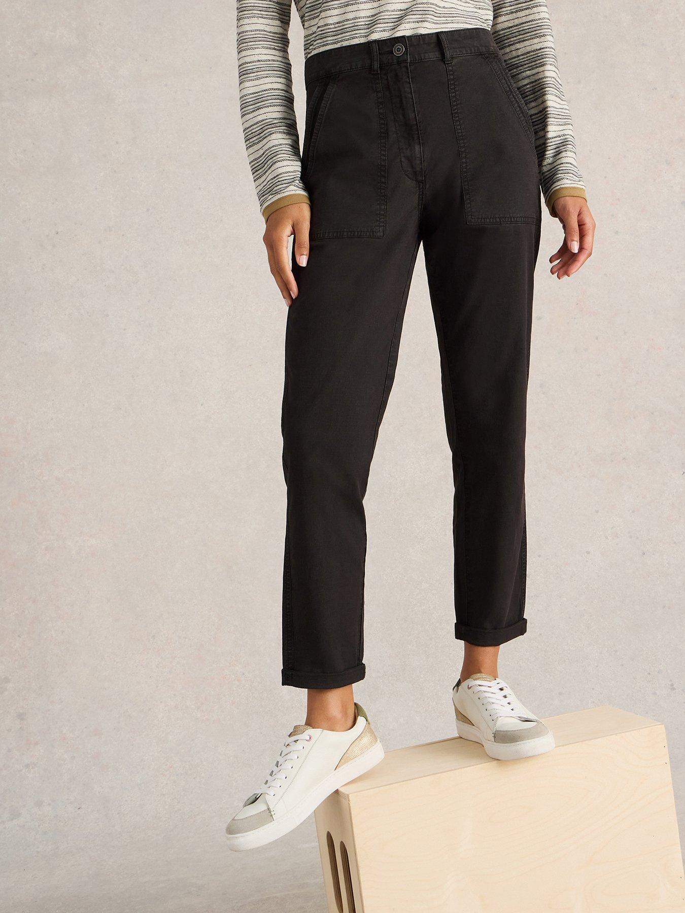 undefined Twister Chino Trouser - Black