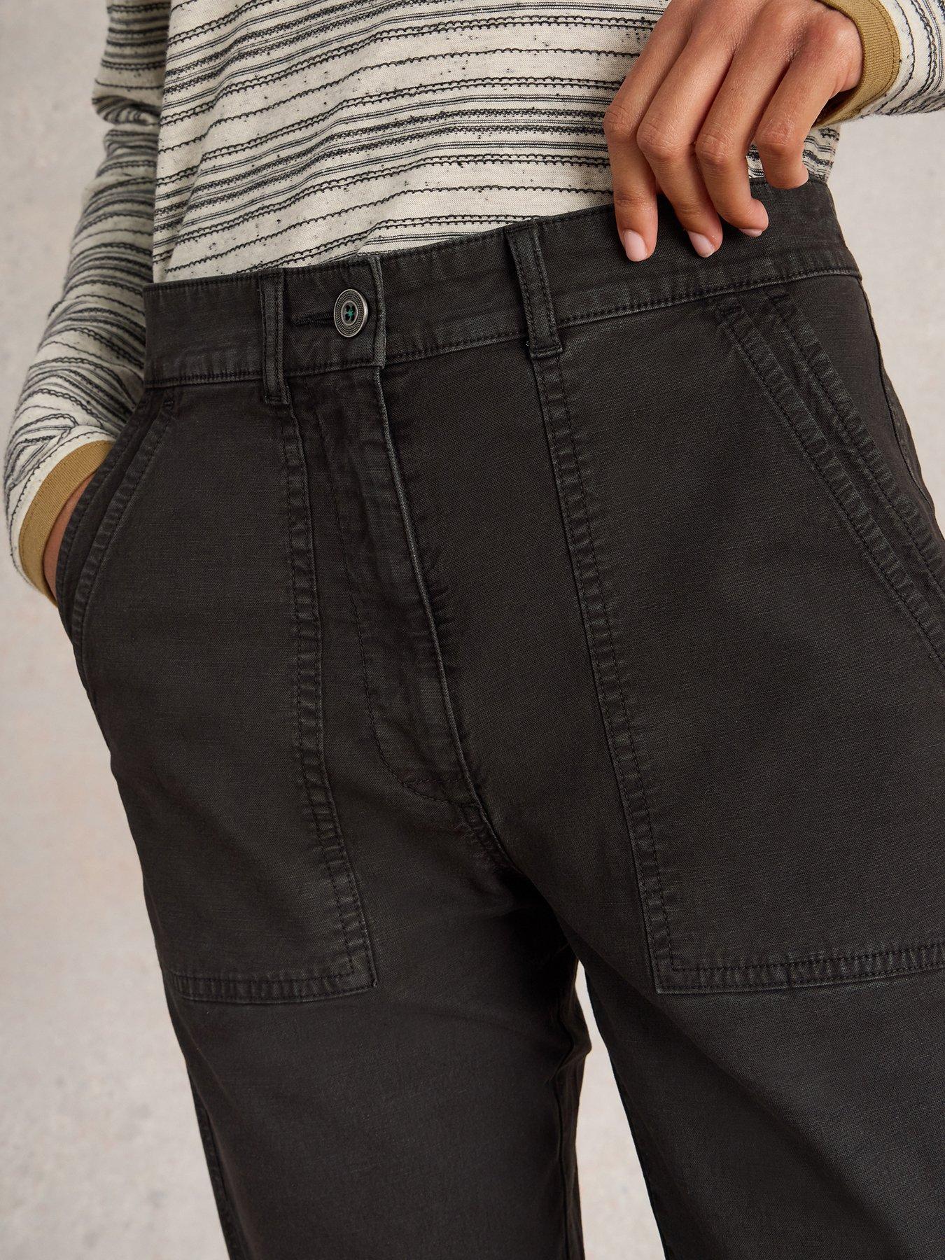  image of white-stuff-twister-chino-trouser-black