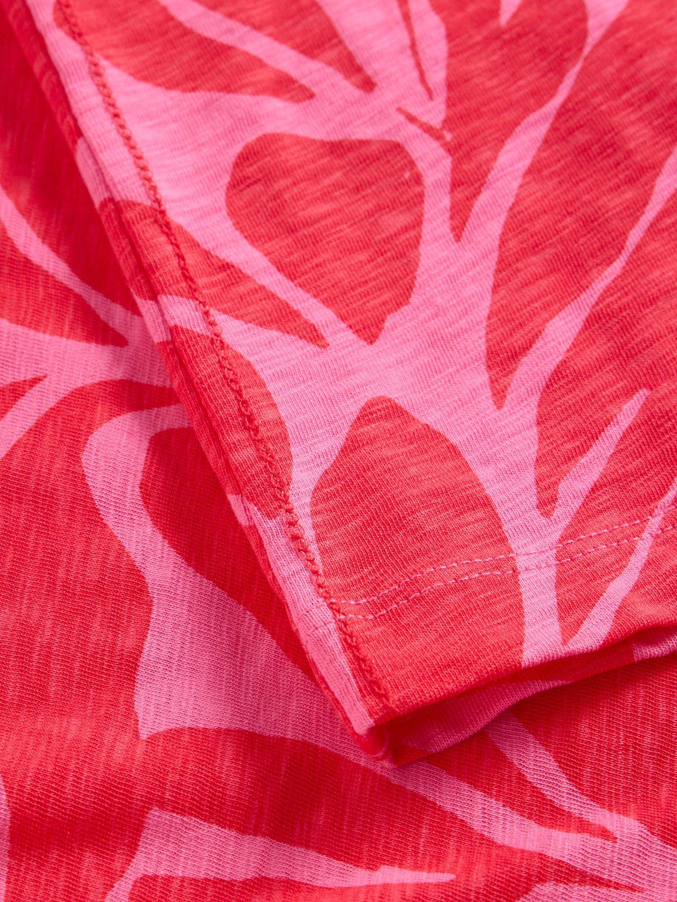  image of white-stuff-nelly-notch-neck-tee-pink
