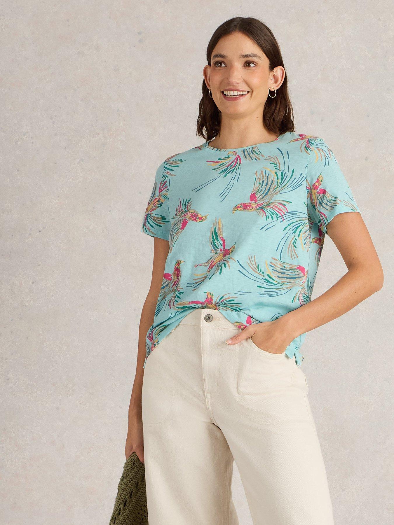 undefined Abbie Tee - Blue