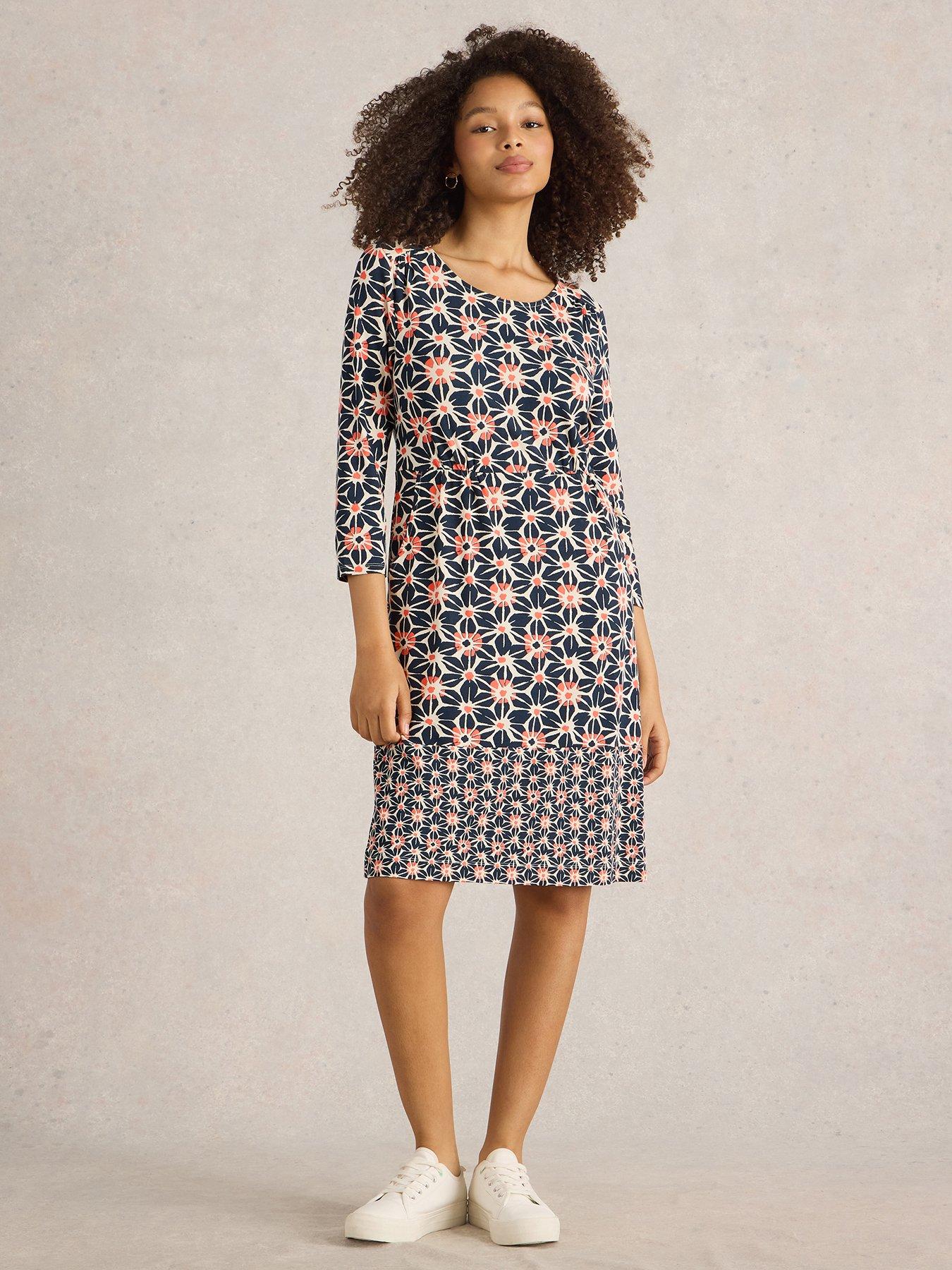  image of white-stuff-tallie-jersey-dress-navy