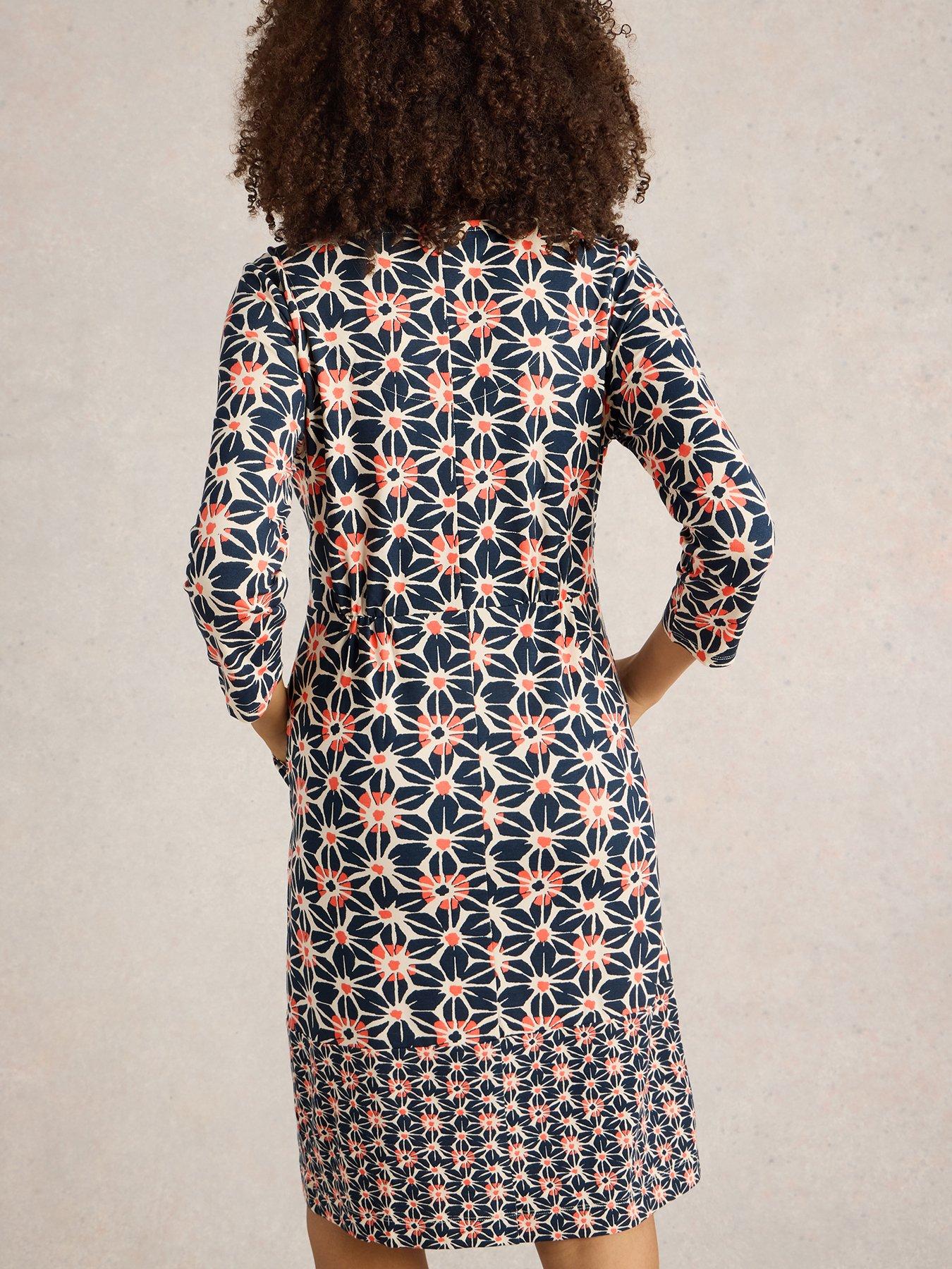  image of white-stuff-tallie-jersey-dress-navy