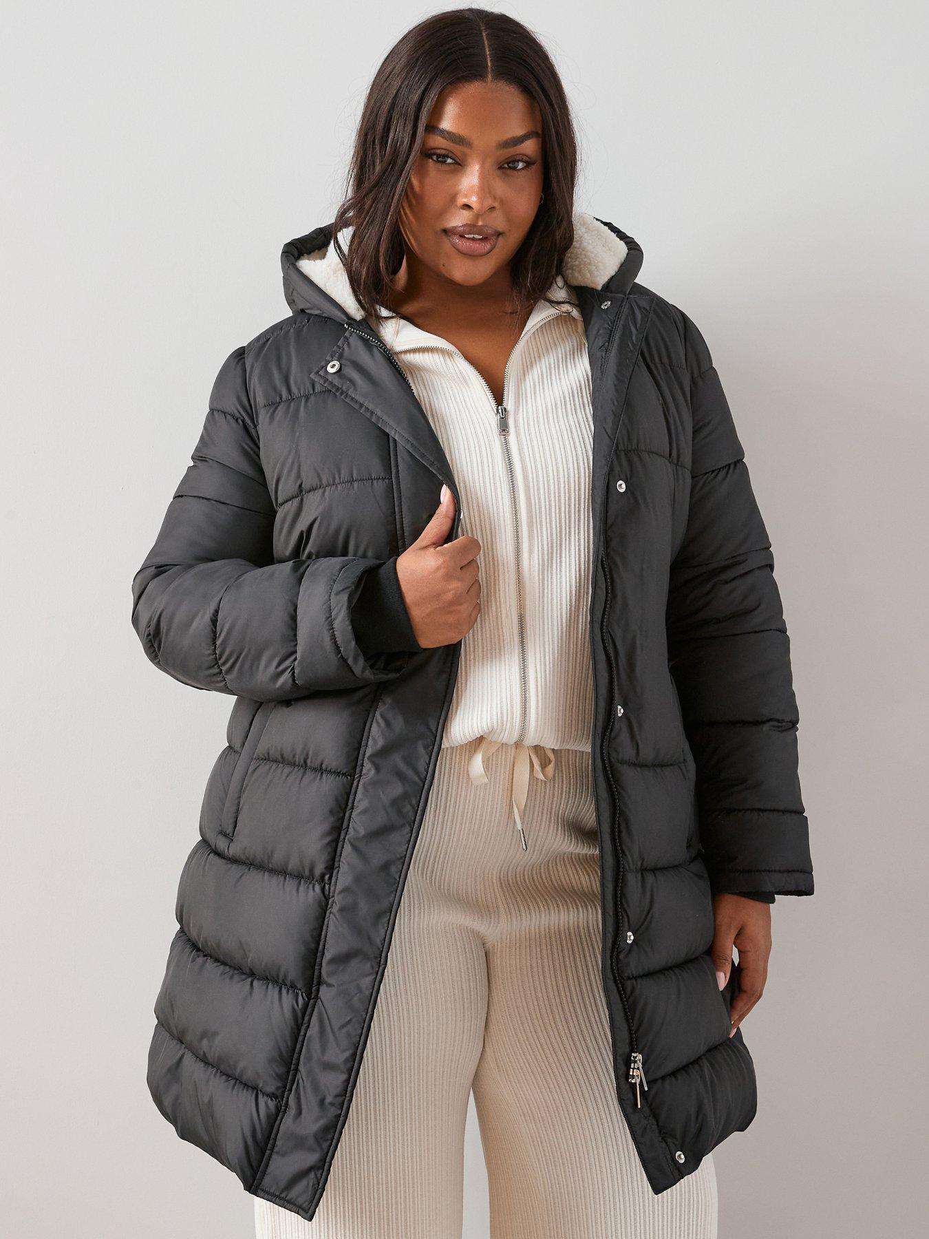 v-by-very-curve-padded-waist-detail-puffer-coat-black