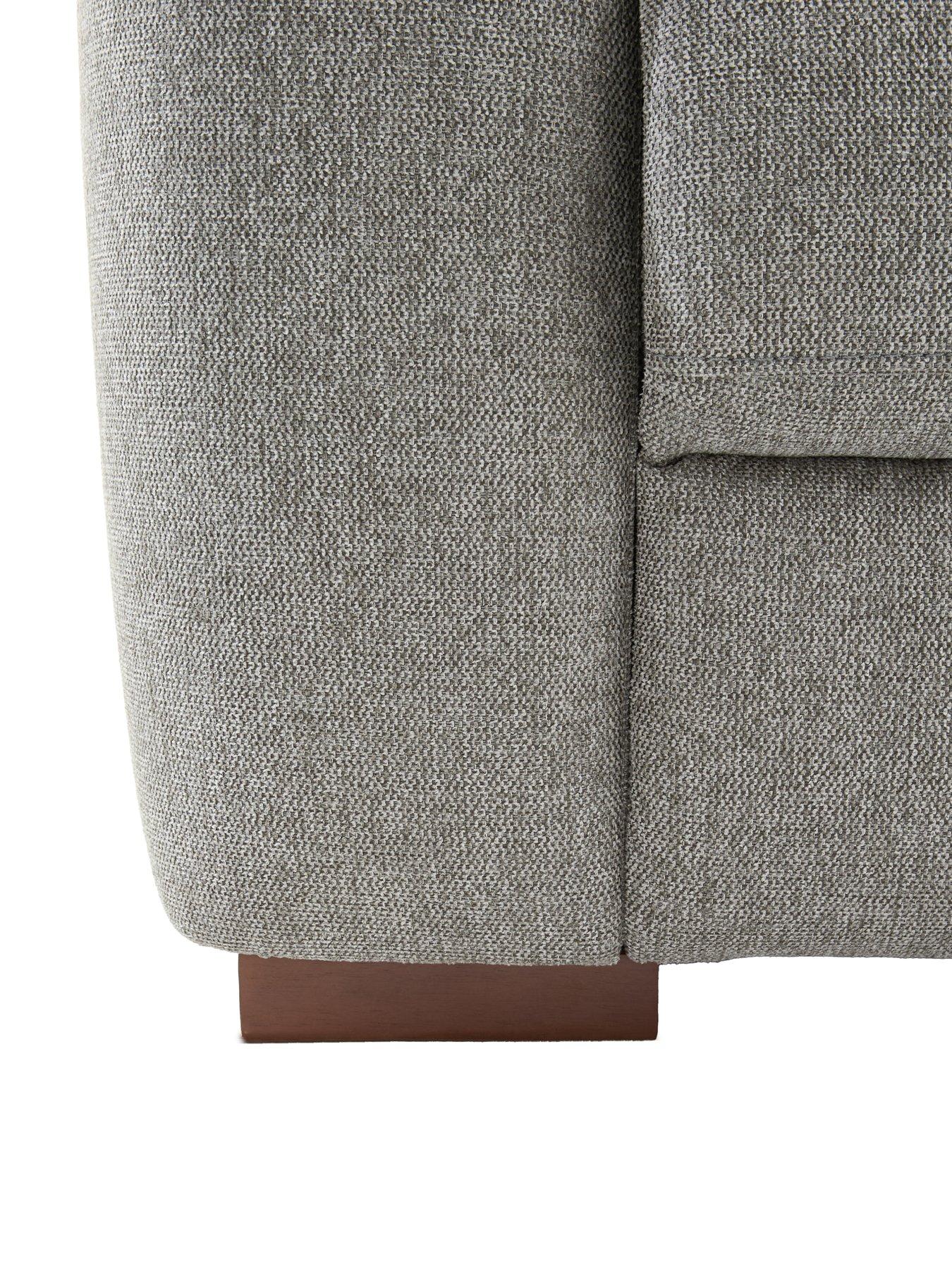  image of the-very-collection-sander-3-seater-fabric-sofa