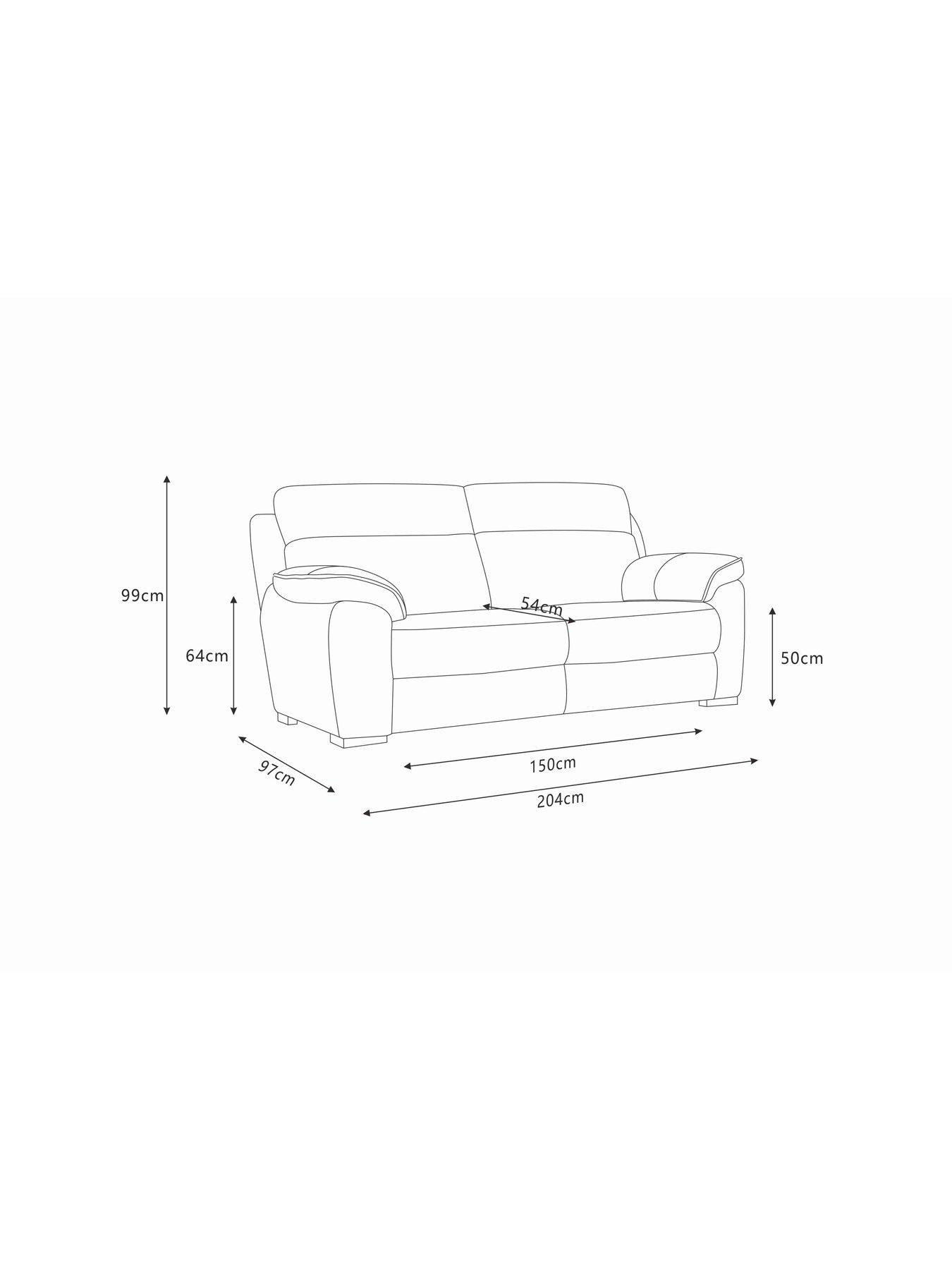 Image 7 of 7 of The Very Collection Sander 3 Seater Fabric Sofa - FSC&reg; Certified