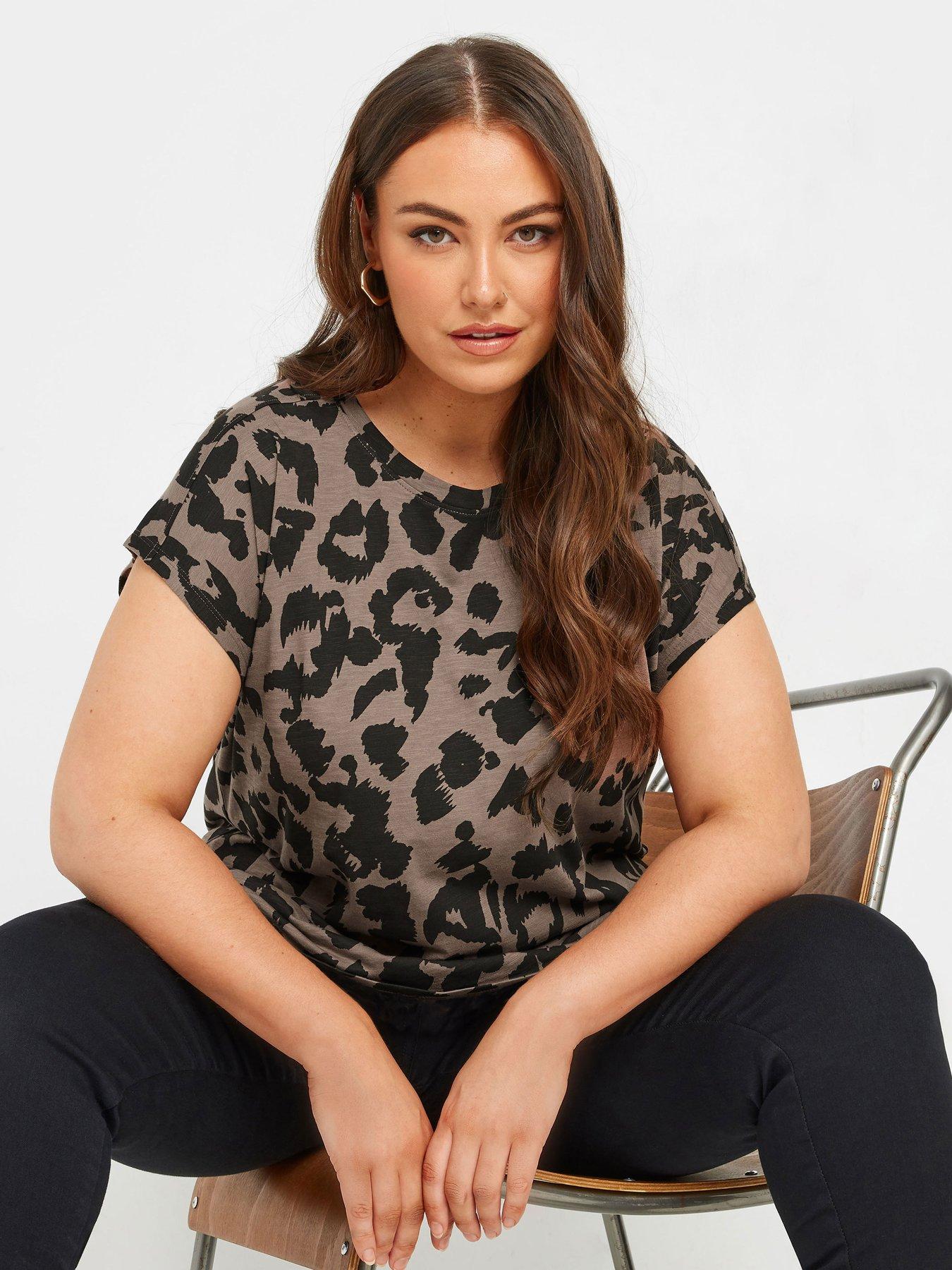 undefined Curve Grown On Sleeve Top - Brown