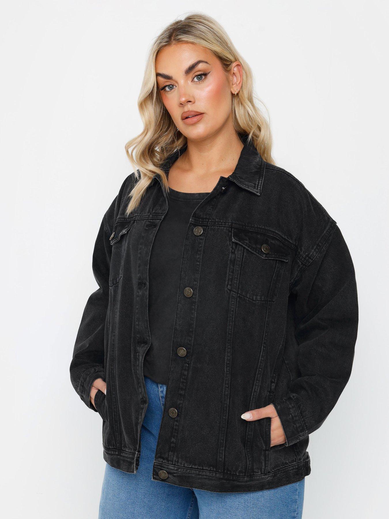  image of yours-curve-oversized-denim-jacket