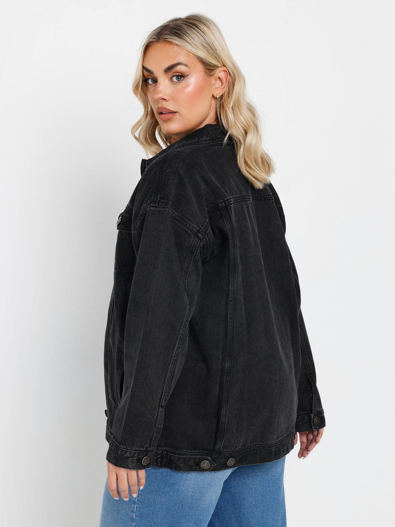  image of yours-curve-oversized-denim-jacket