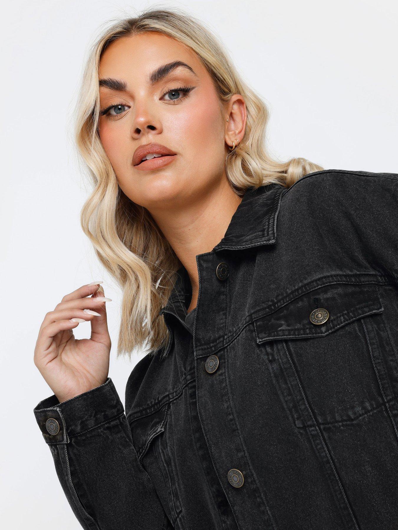  image of yours-curve-oversized-denim-jacket
