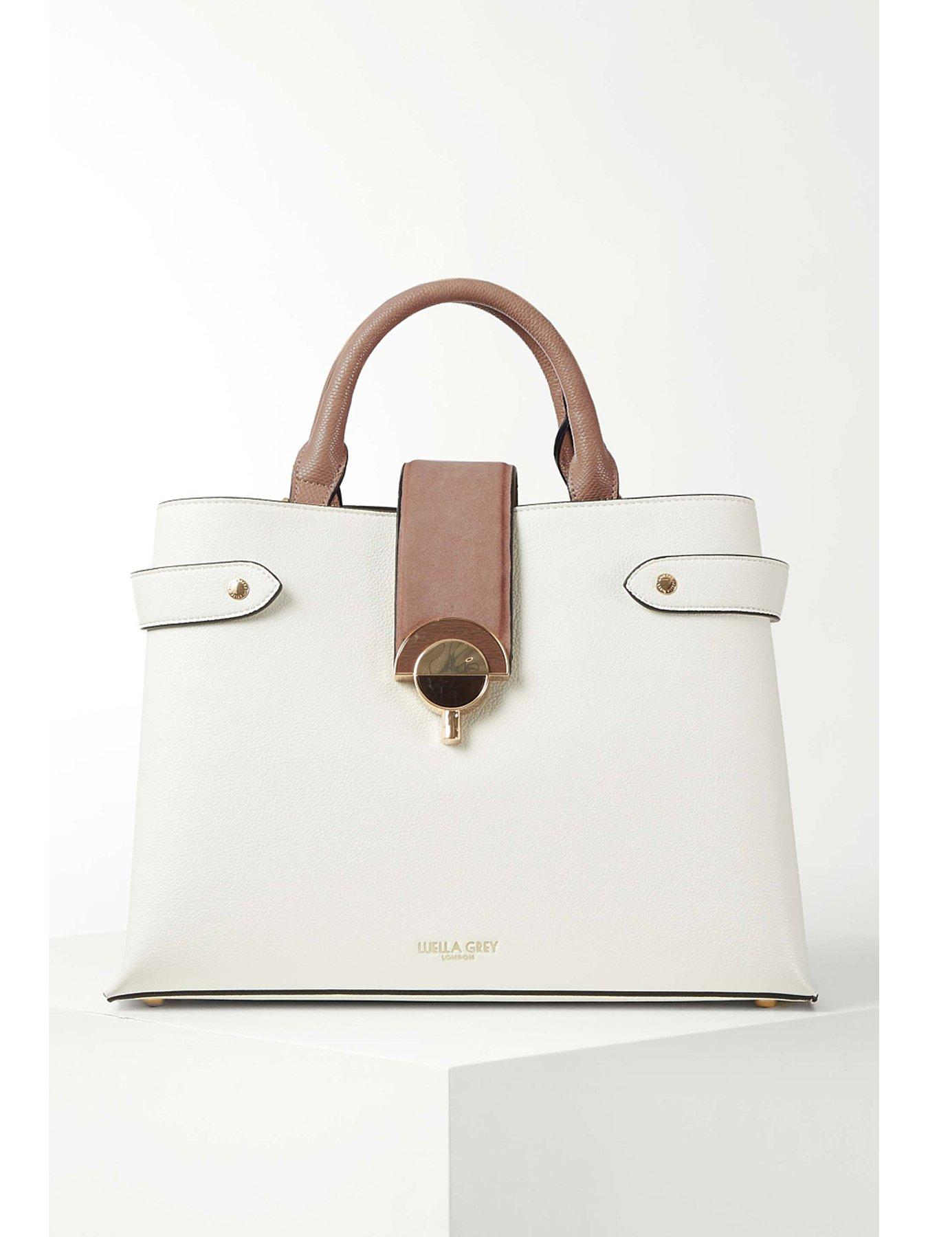  image of luella-grey-dora-white-tote-white