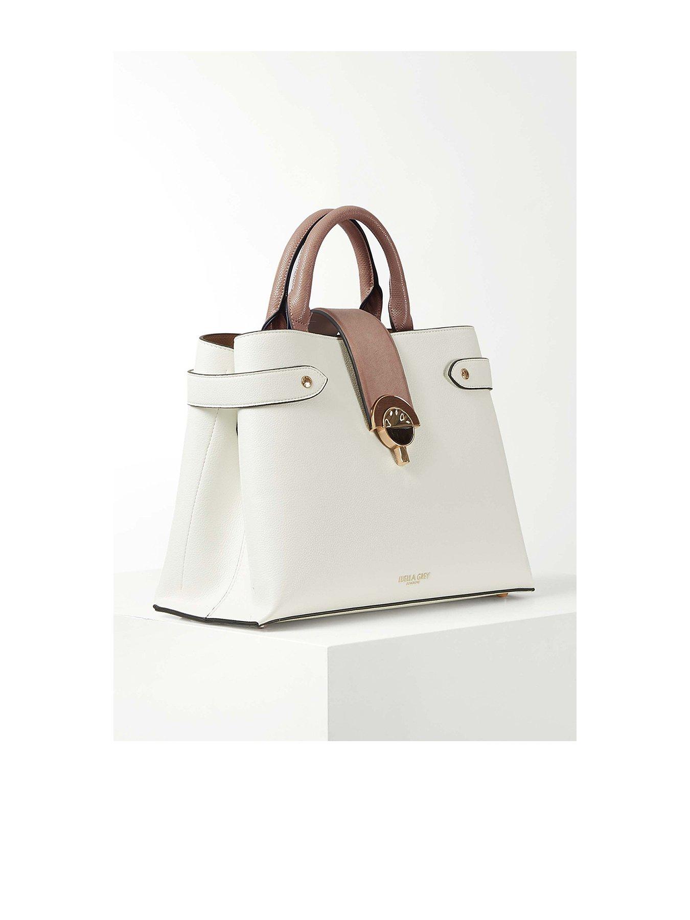  image of luella-grey-dora-white-tote-white