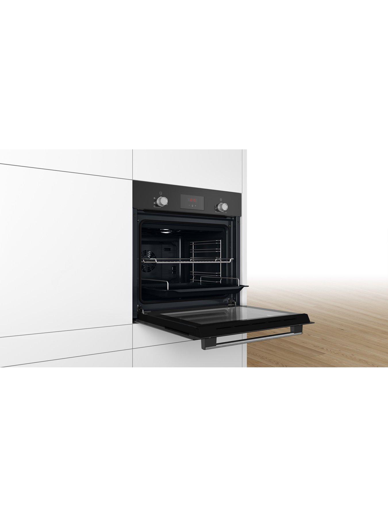Image 3 of 7 of Bosch Series 2 HHF113BA0B Built-in Electric Single Oven with Enamel Coating - Black