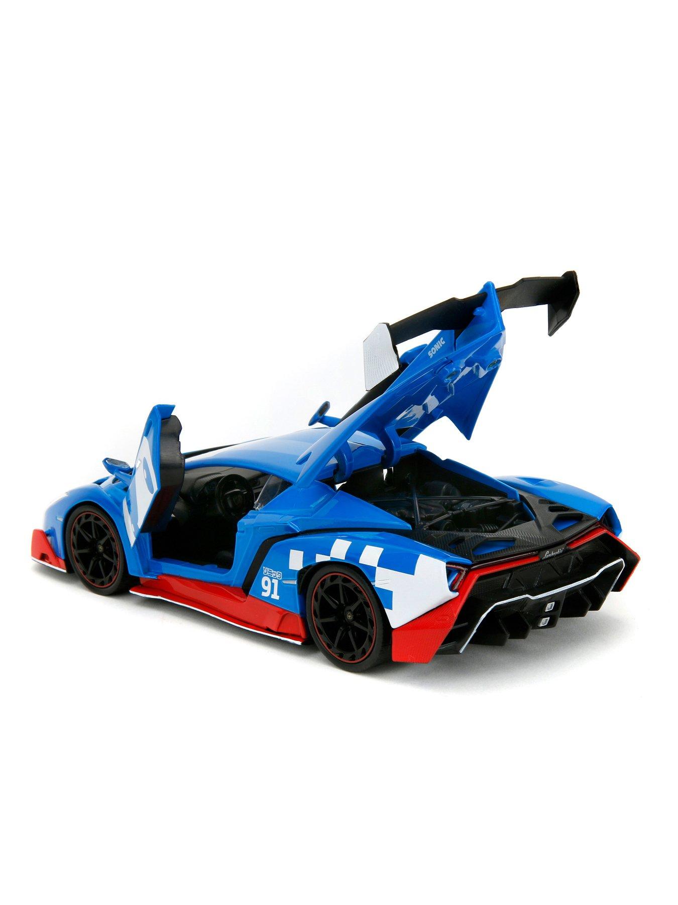 Hollywood Rides Sonic the Hedgehog Lamborghini Veneno 1:24