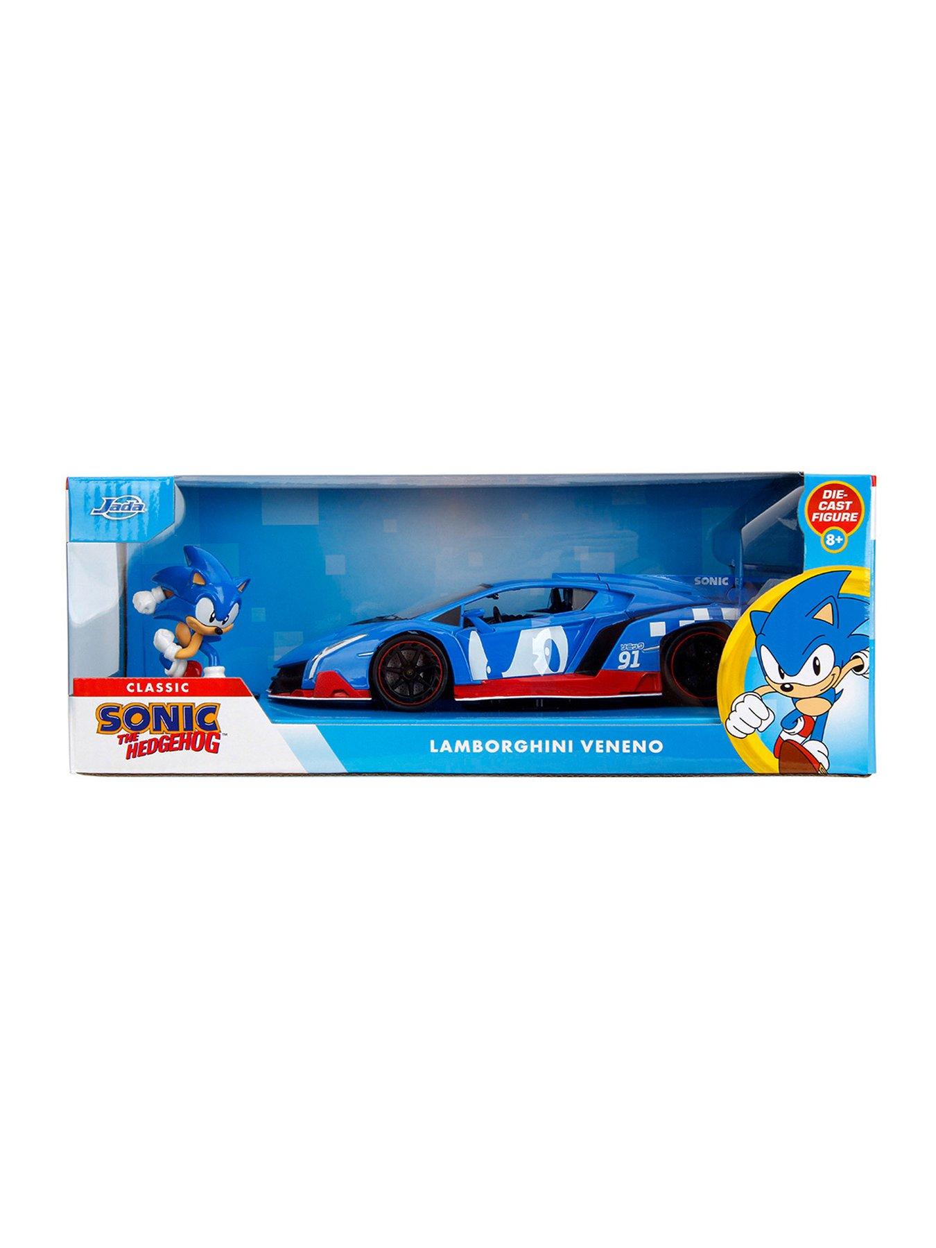 Hollywood Rides Sonic the Hedgehog Lamborghini Veneno 1:24