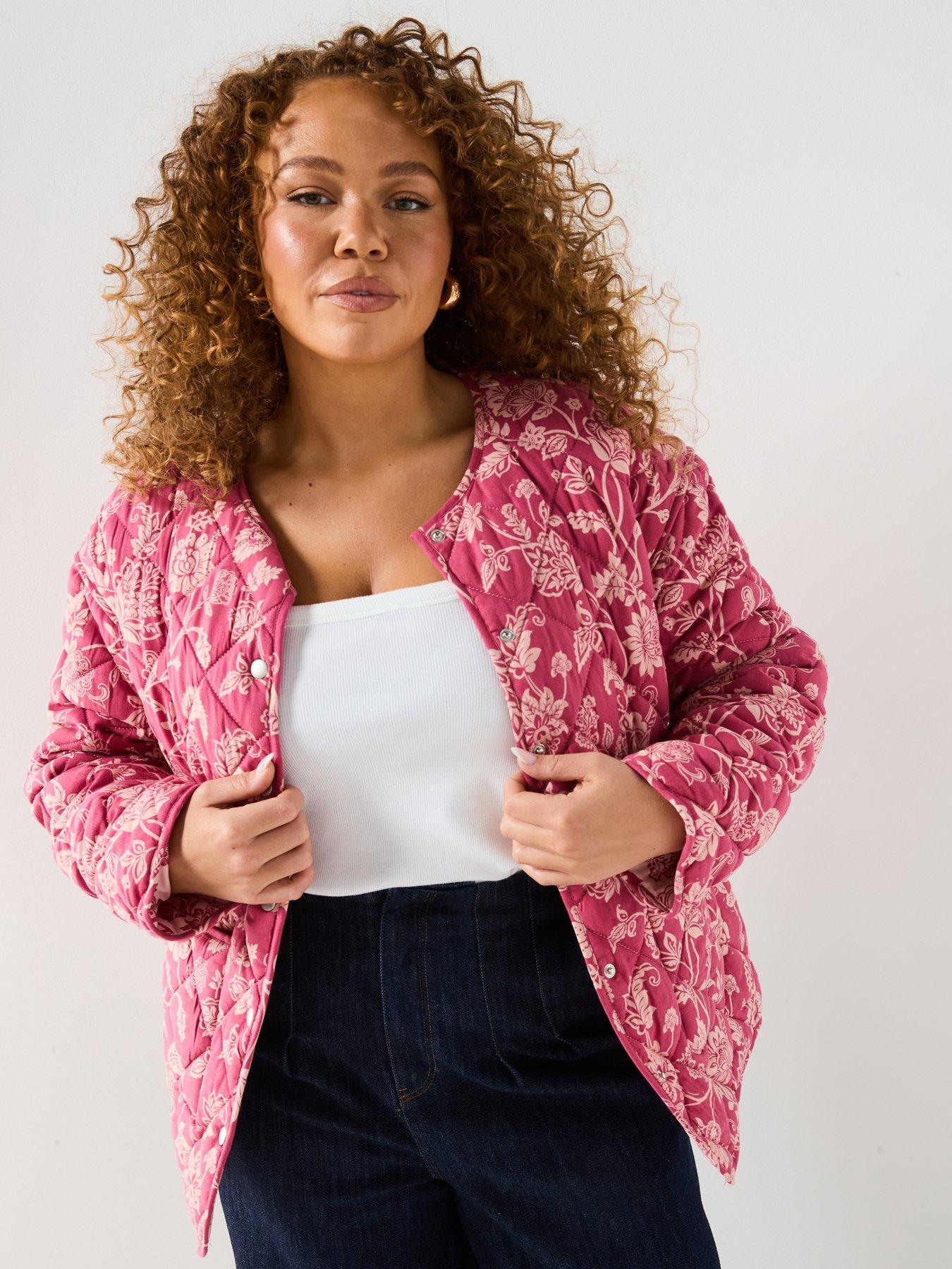 undefined Printed Quilted Jacket - Print