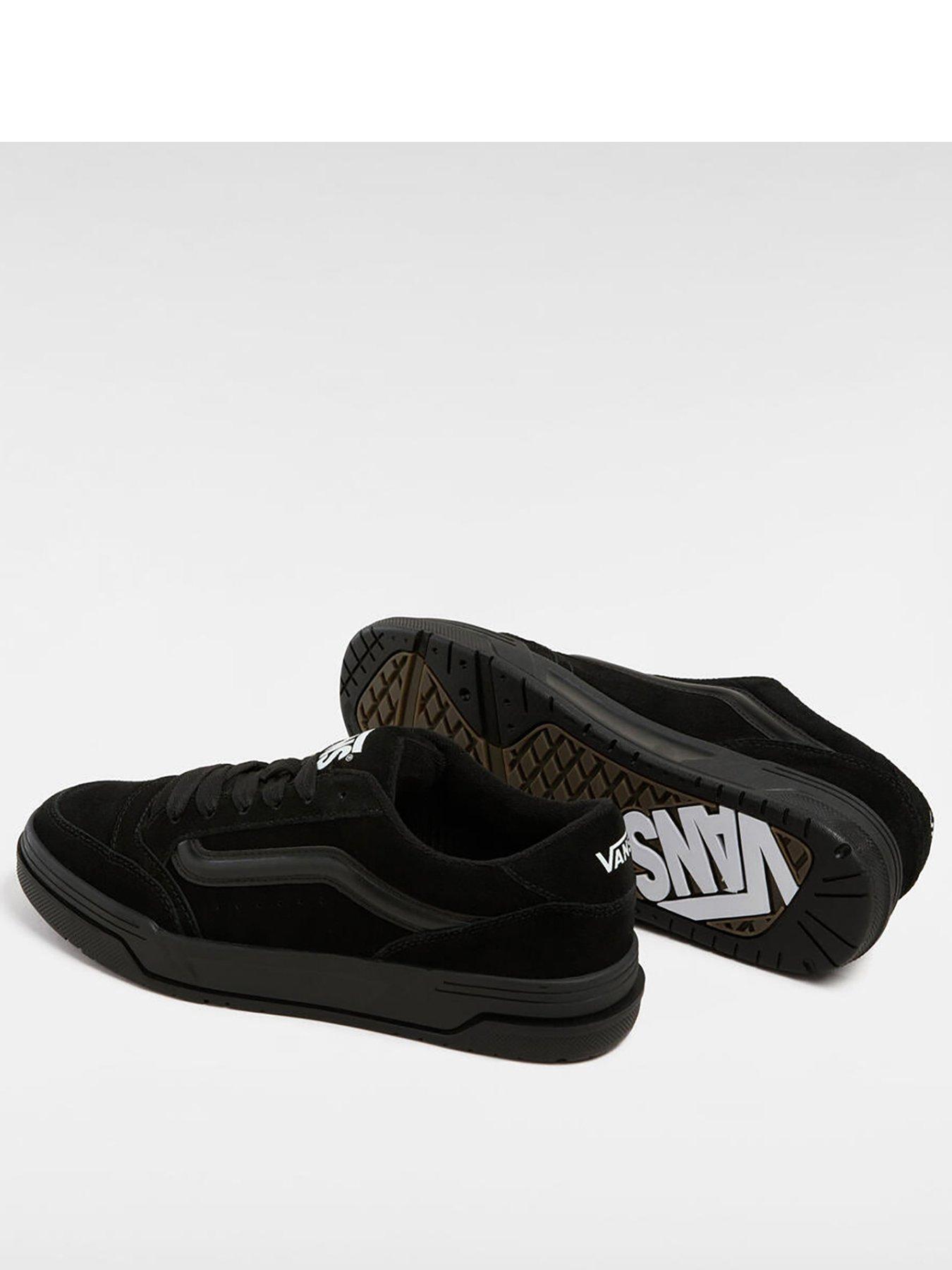  image of vans-mens-hylane-trainers-blackblack