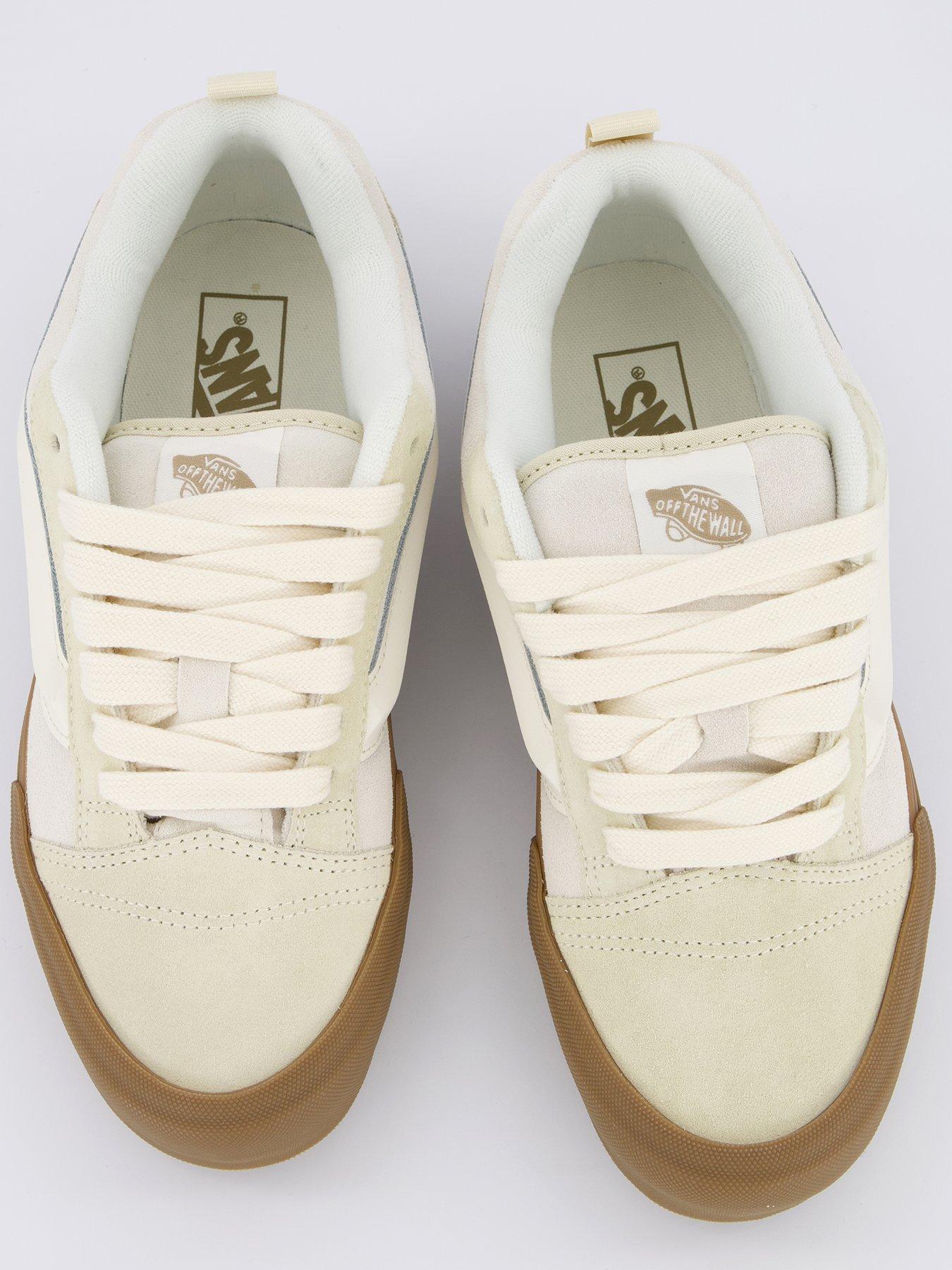  image of vans-unisex-knu-skool-trainers-whiteoff-white