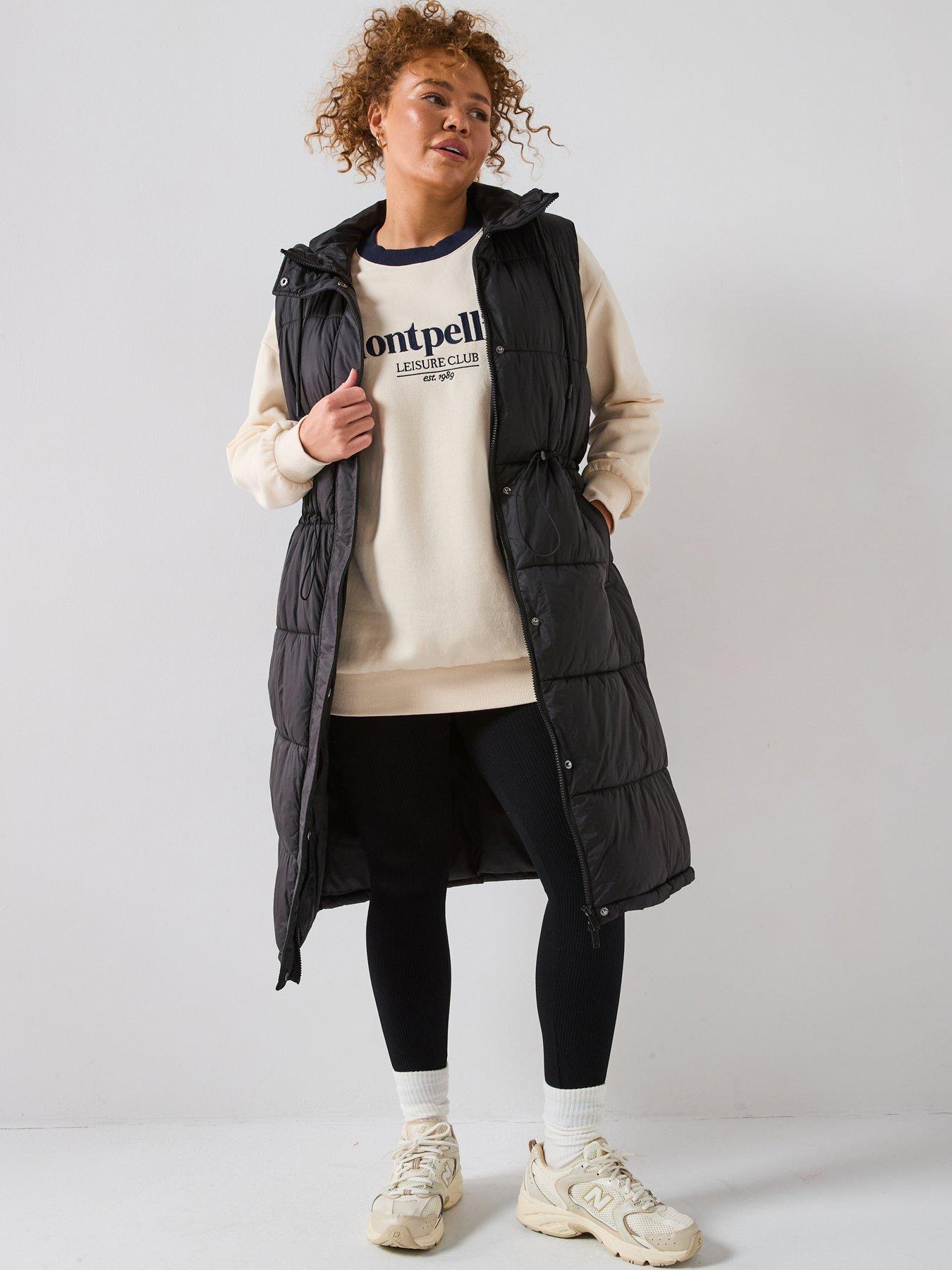 undefined Padded Cinched Waist Gilet