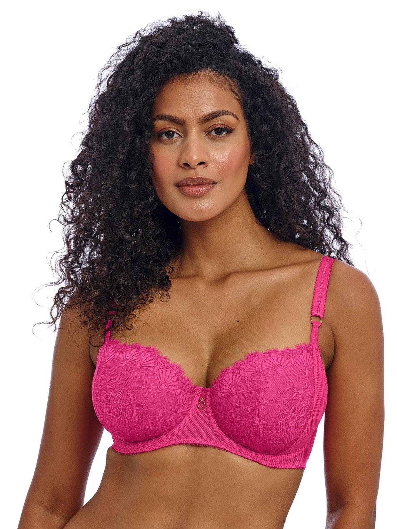 Freya Fascinate Underwired Balconette Bra - Pink
