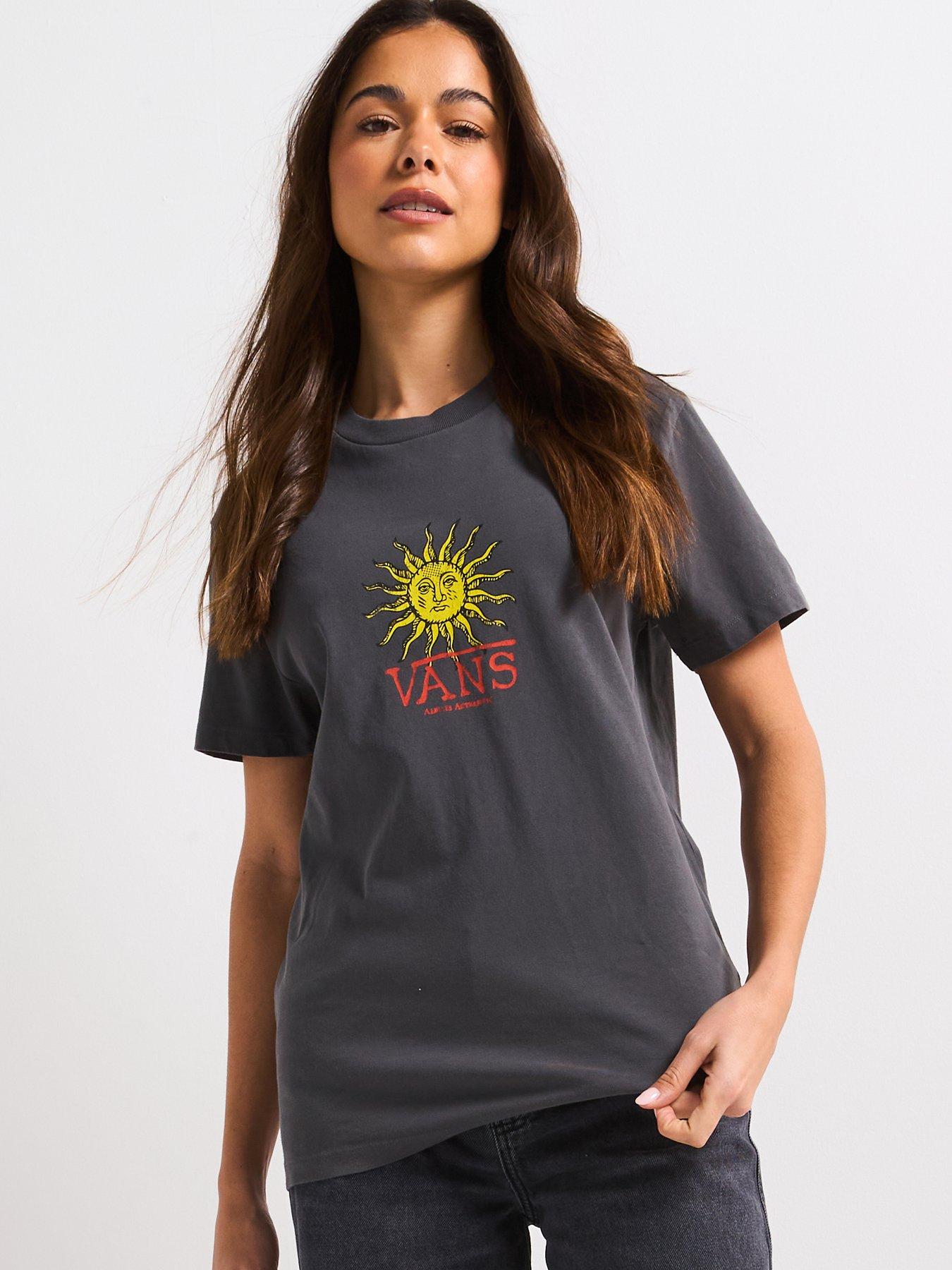 undefined Women's Cosmic Ray Bff Short Sleeve Tee - Grey