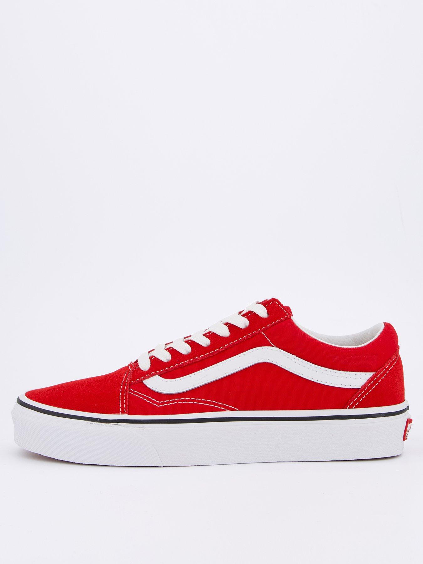 vans-womens-old-skool-trainers-red