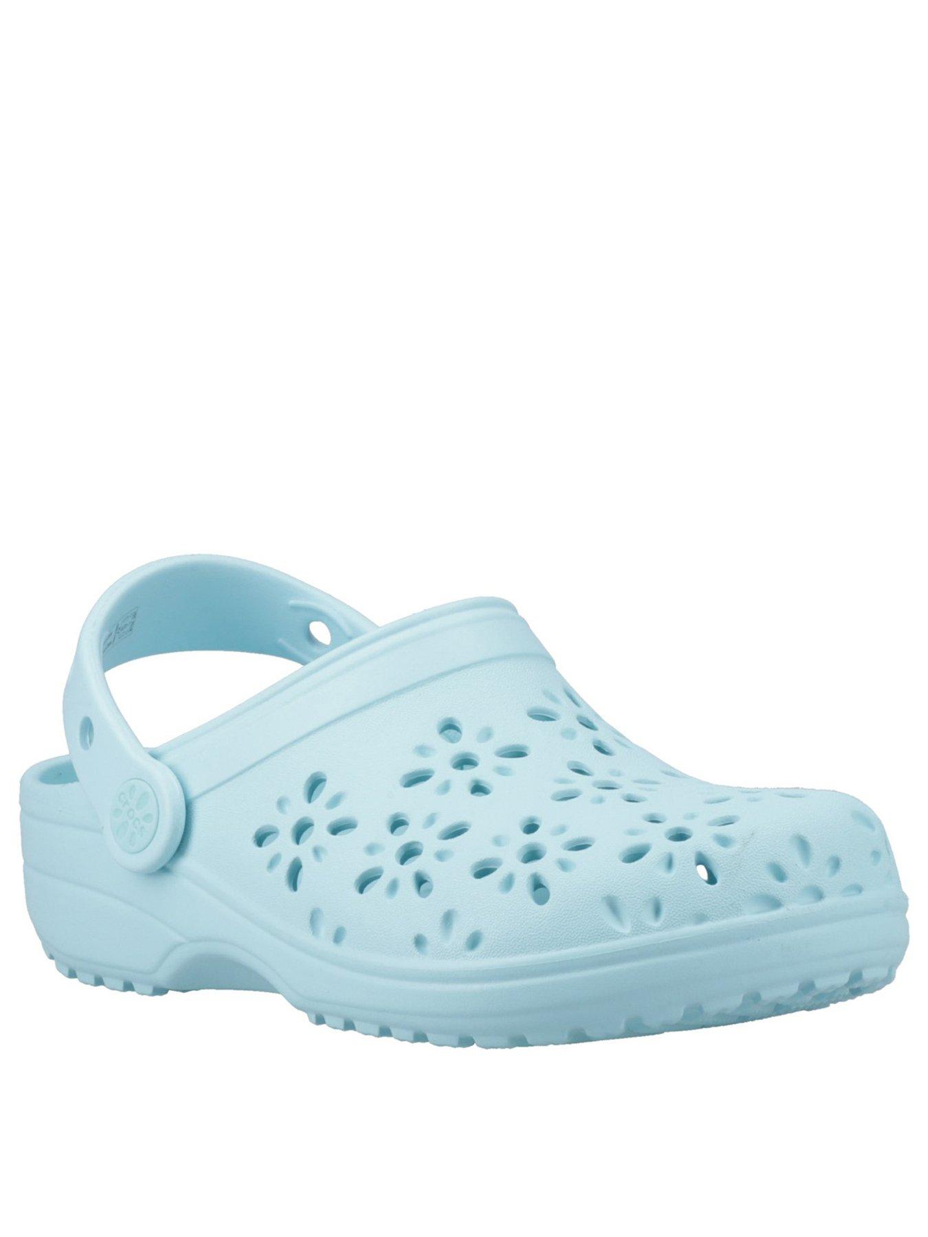  image of crocs-classic-toddler-floral-cut-out