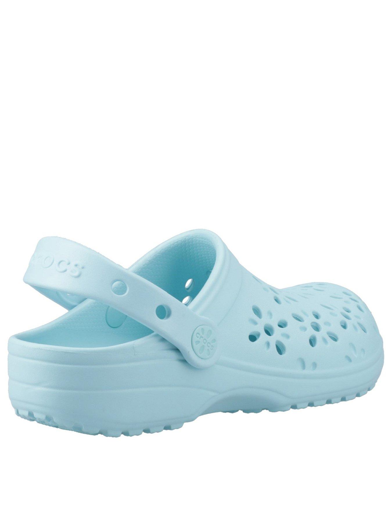  image of crocs-classic-toddler-floral-cut-out