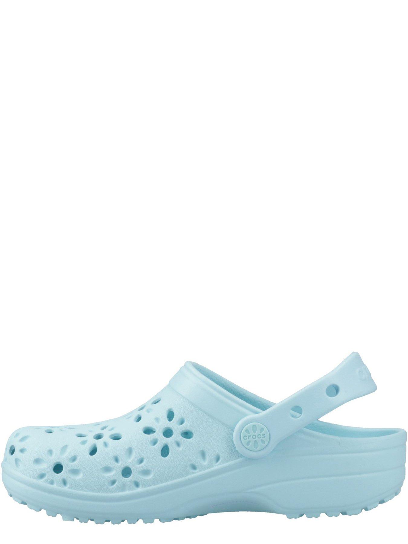  image of crocs-classic-toddler-floral-cut-out
