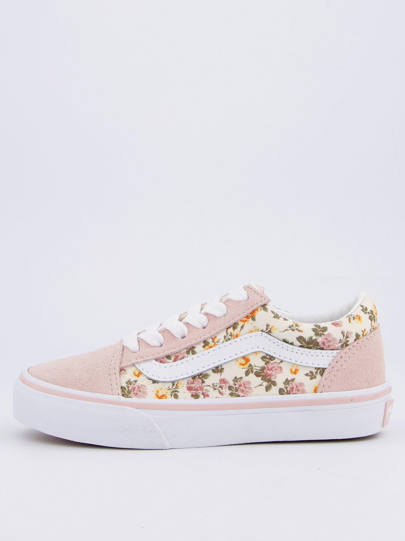vans-kids-old-skool-floral-print-trainers-pink