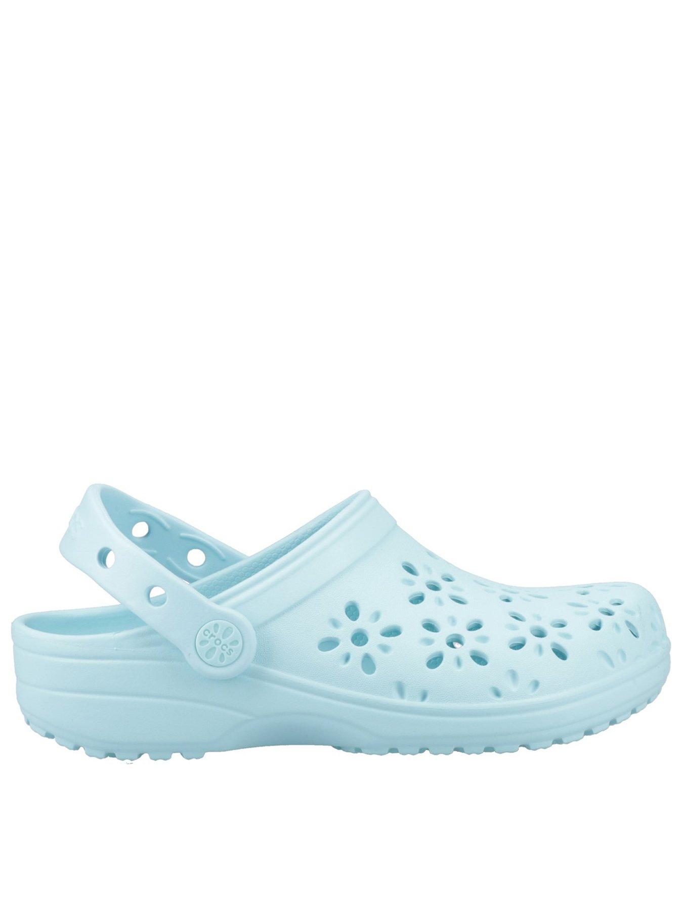 crocs-kids-classic-floral-cut-out