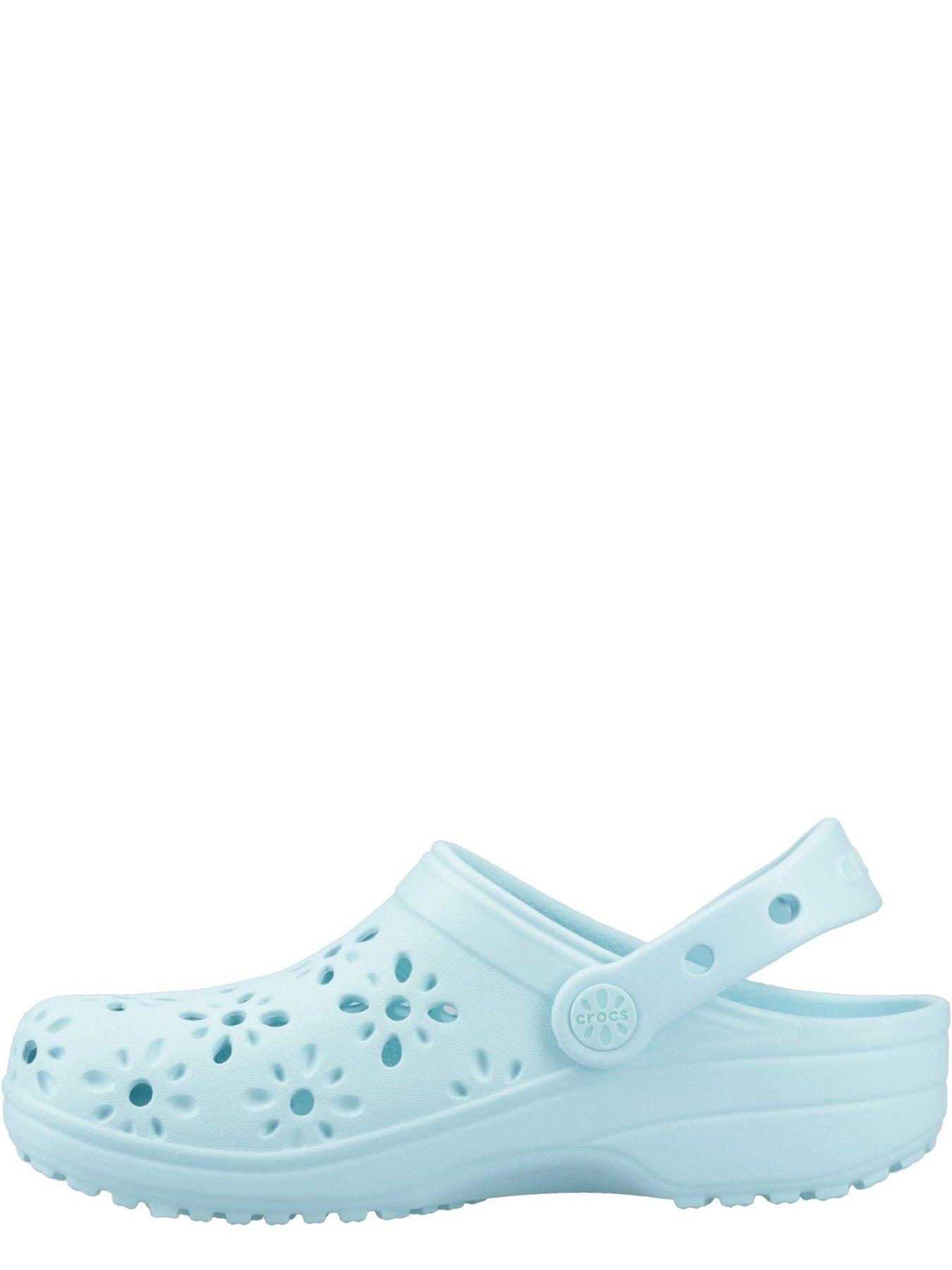  image of crocs-kids-classic-floral-cut-out
