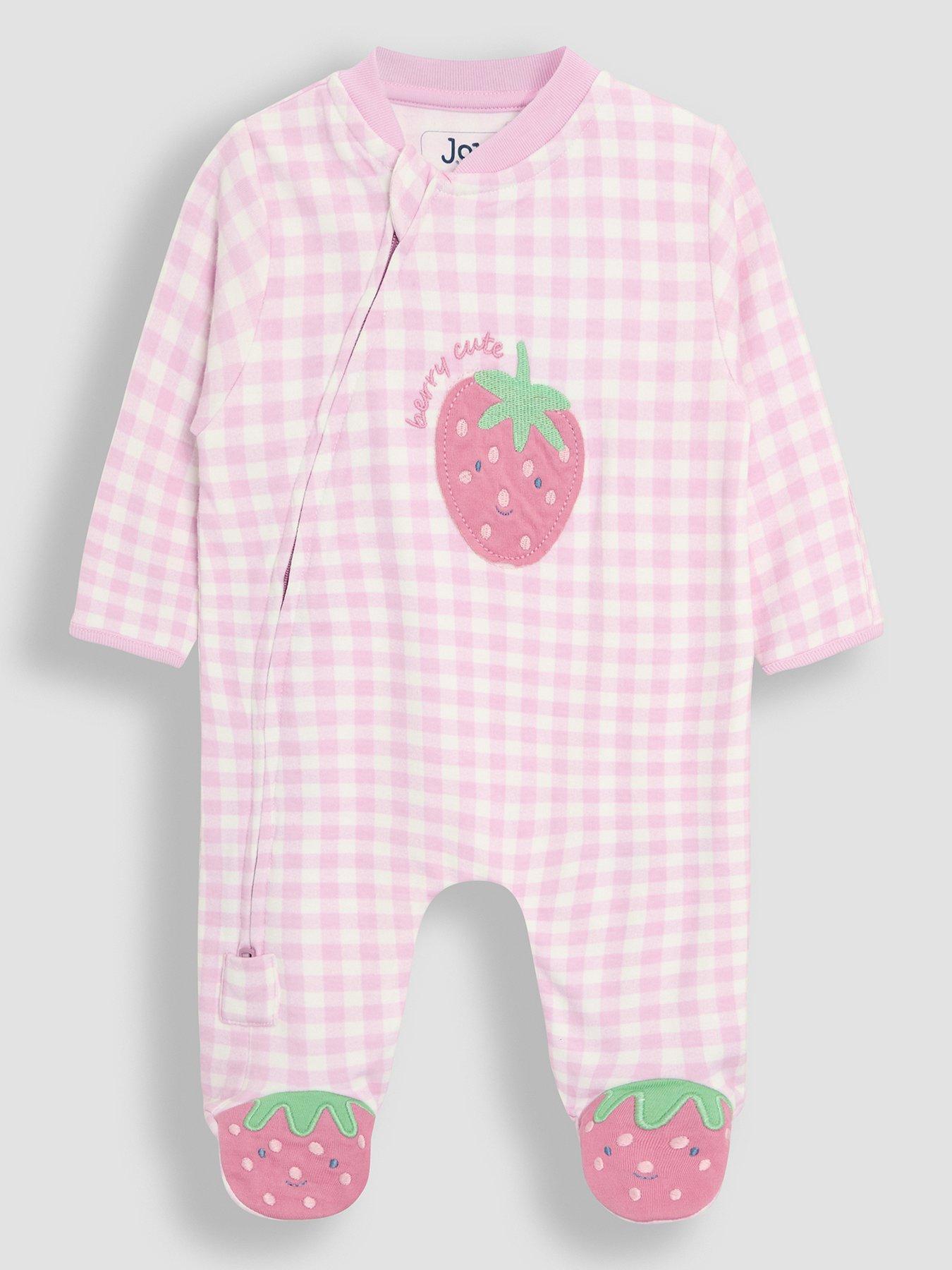 jojo-maman-bebe-baby-girls-strawberry-gingham-applique-zip-sleepsuit-pink
