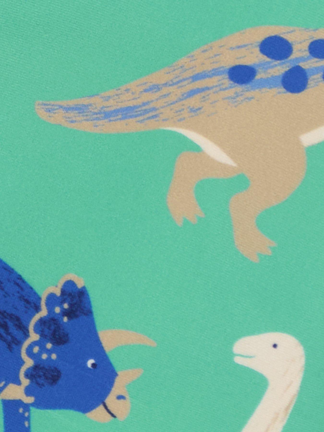  image of jojo-maman-bebe-boys-dinosaur-sun-protection-hat-blue