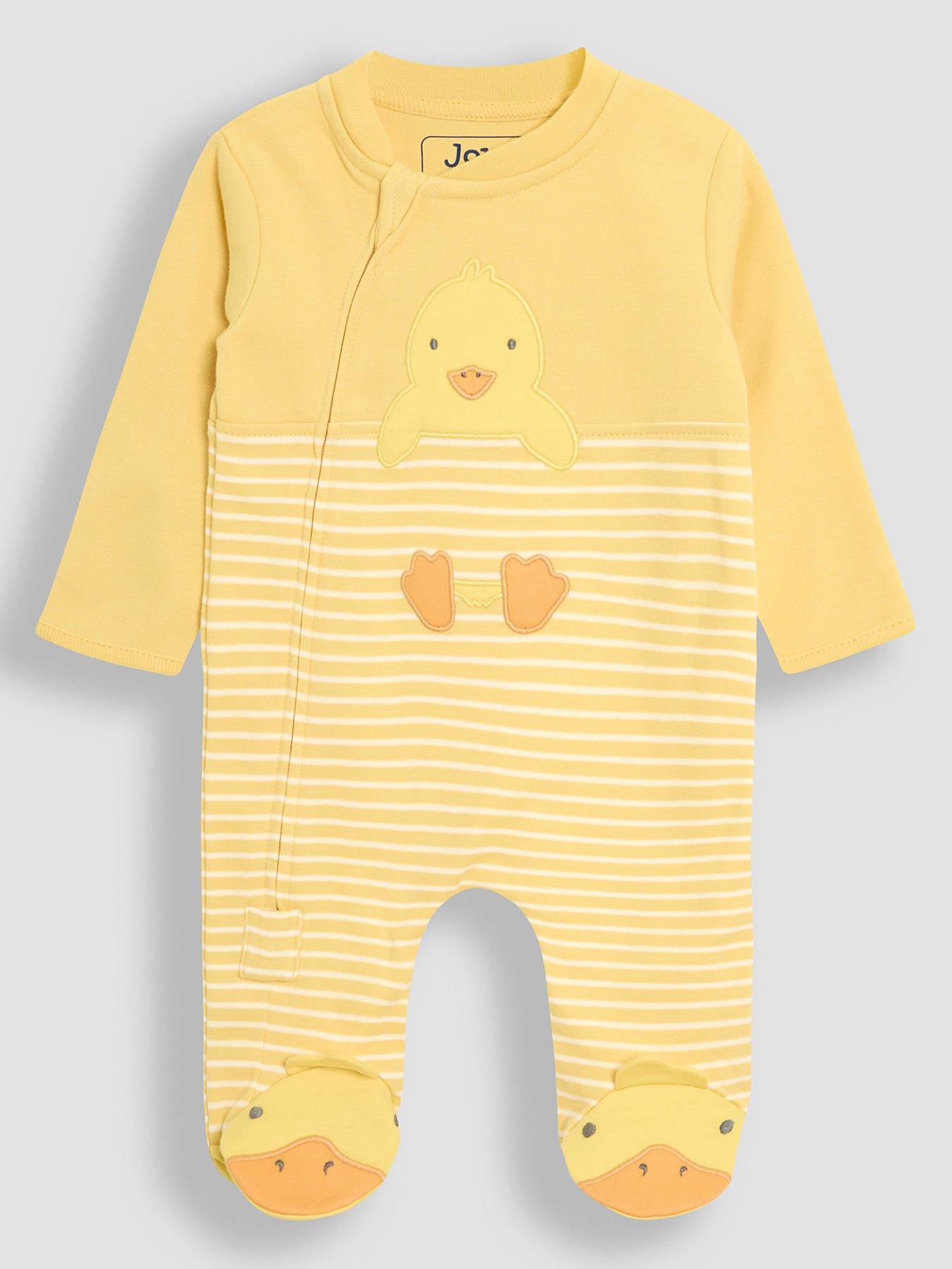 jojo-maman-bebe-baby-unisex-duckling-zip-sleepsuit-yellow