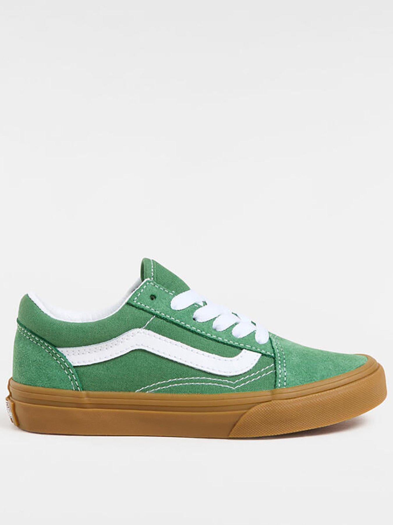 Vans Kid's Old Skool Trainers - Green