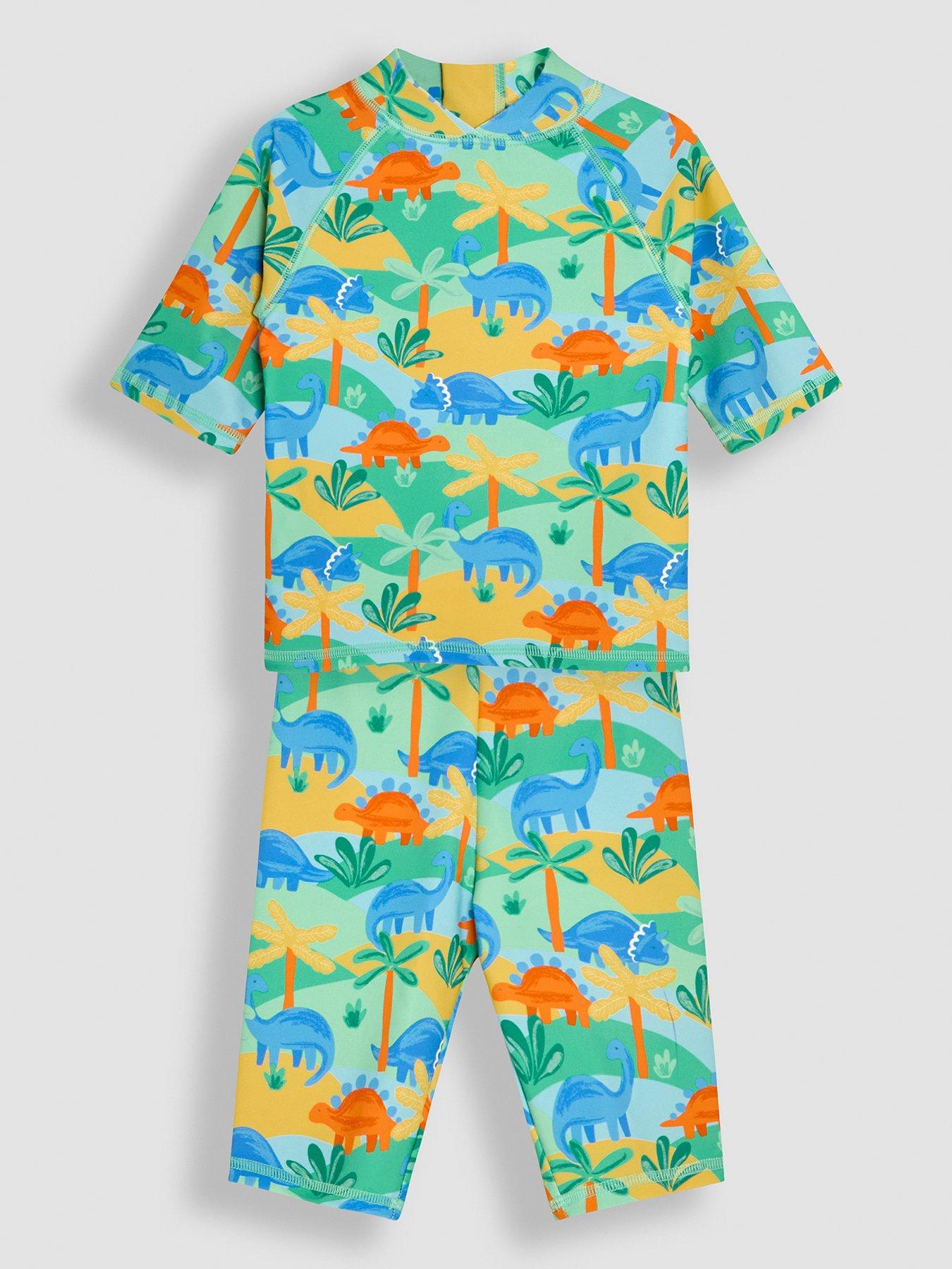 jojo-maman-bebe-boys-dinosaur-sun-protection-2-piece-suit-green