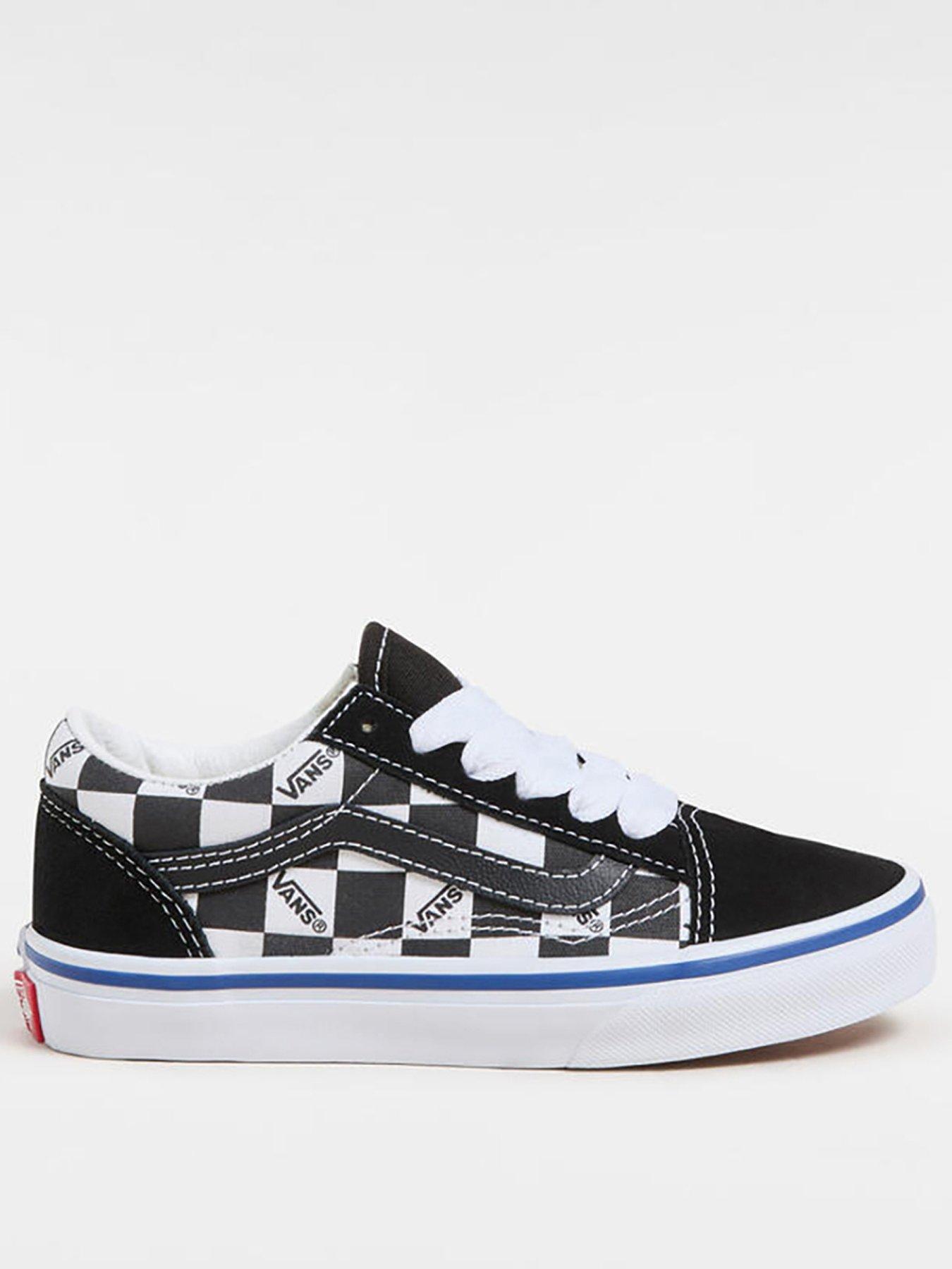 undefined Kid's Old Skool Trainers - Black/White