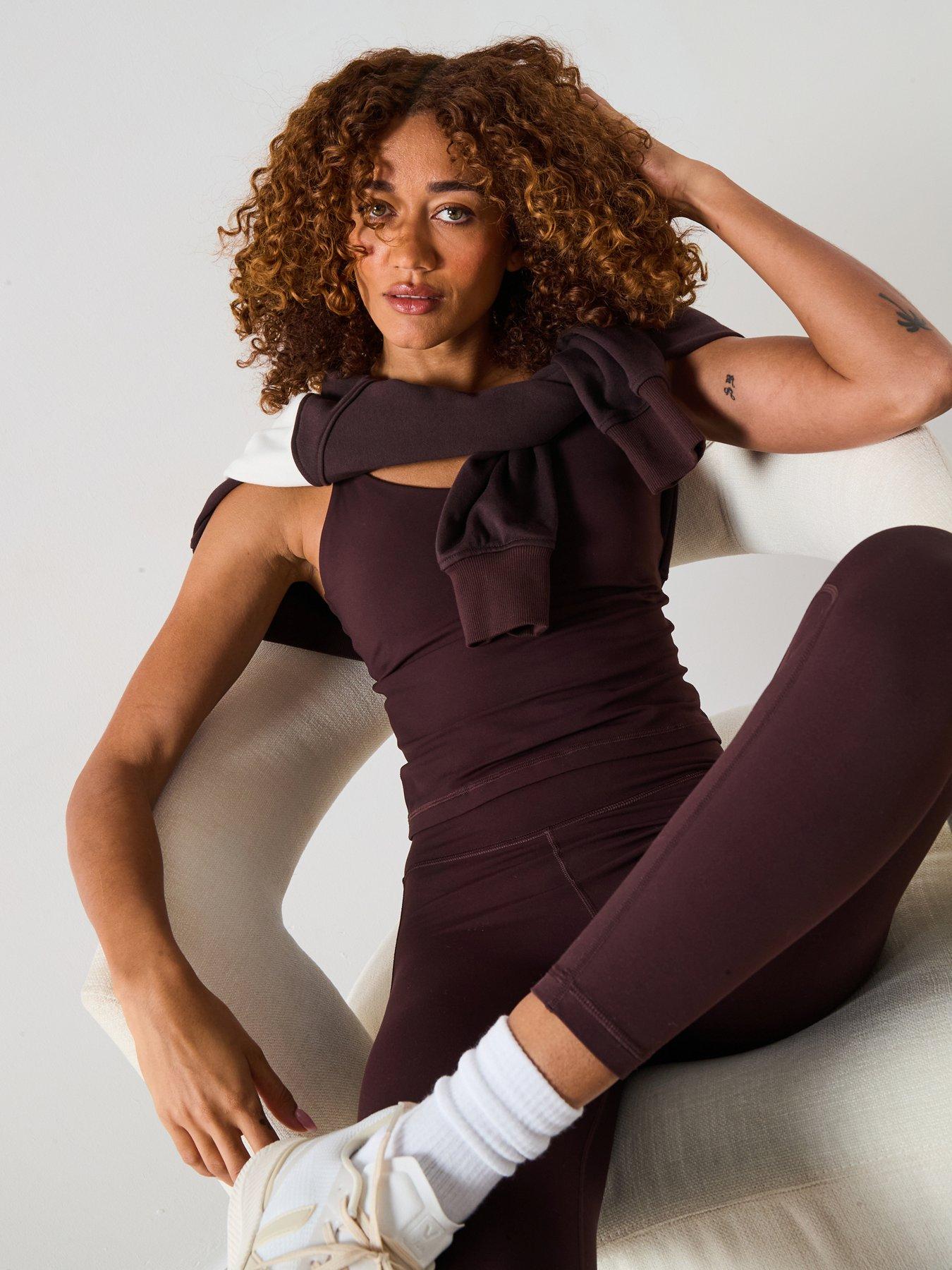 Sweaty Betty Womens Training Ultimate Studio Strappy Tank - Brown