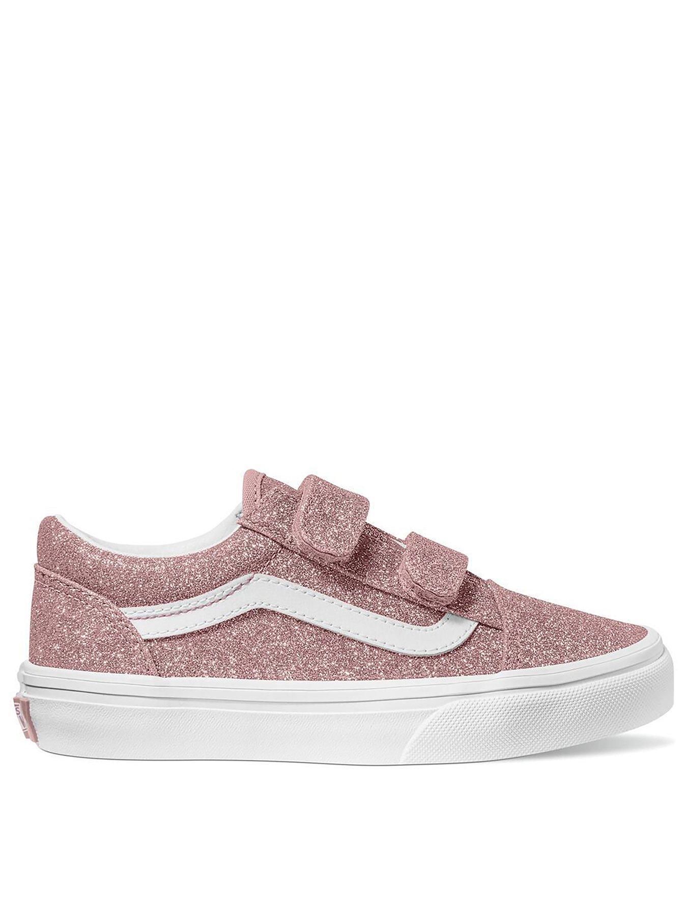 vans-kids-girls-old-skool-v-trainers-pink
