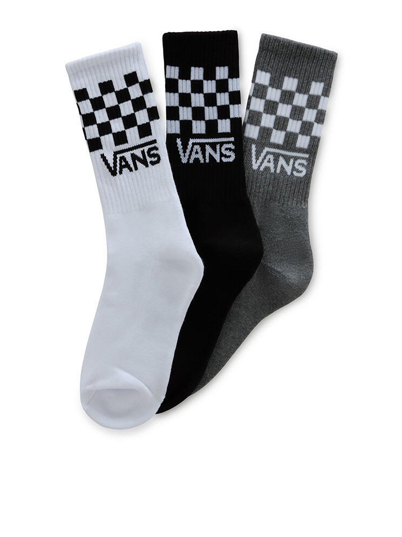 vans-kids-drop-v-classic-check-crew-socks-black