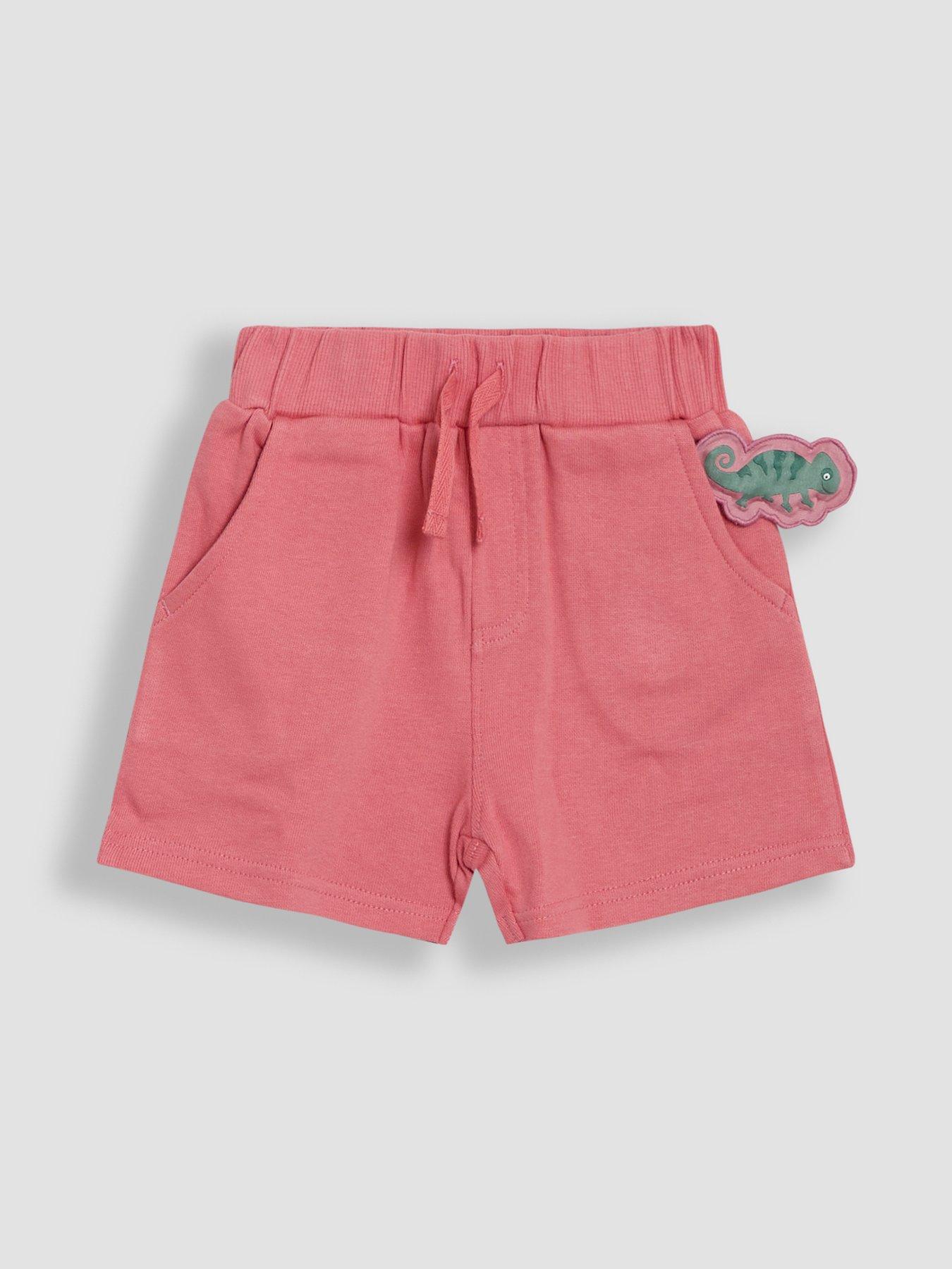  image of jojo-maman-bebe-boys-tropical-postcard-print-t-shirt-short-set-khaki
