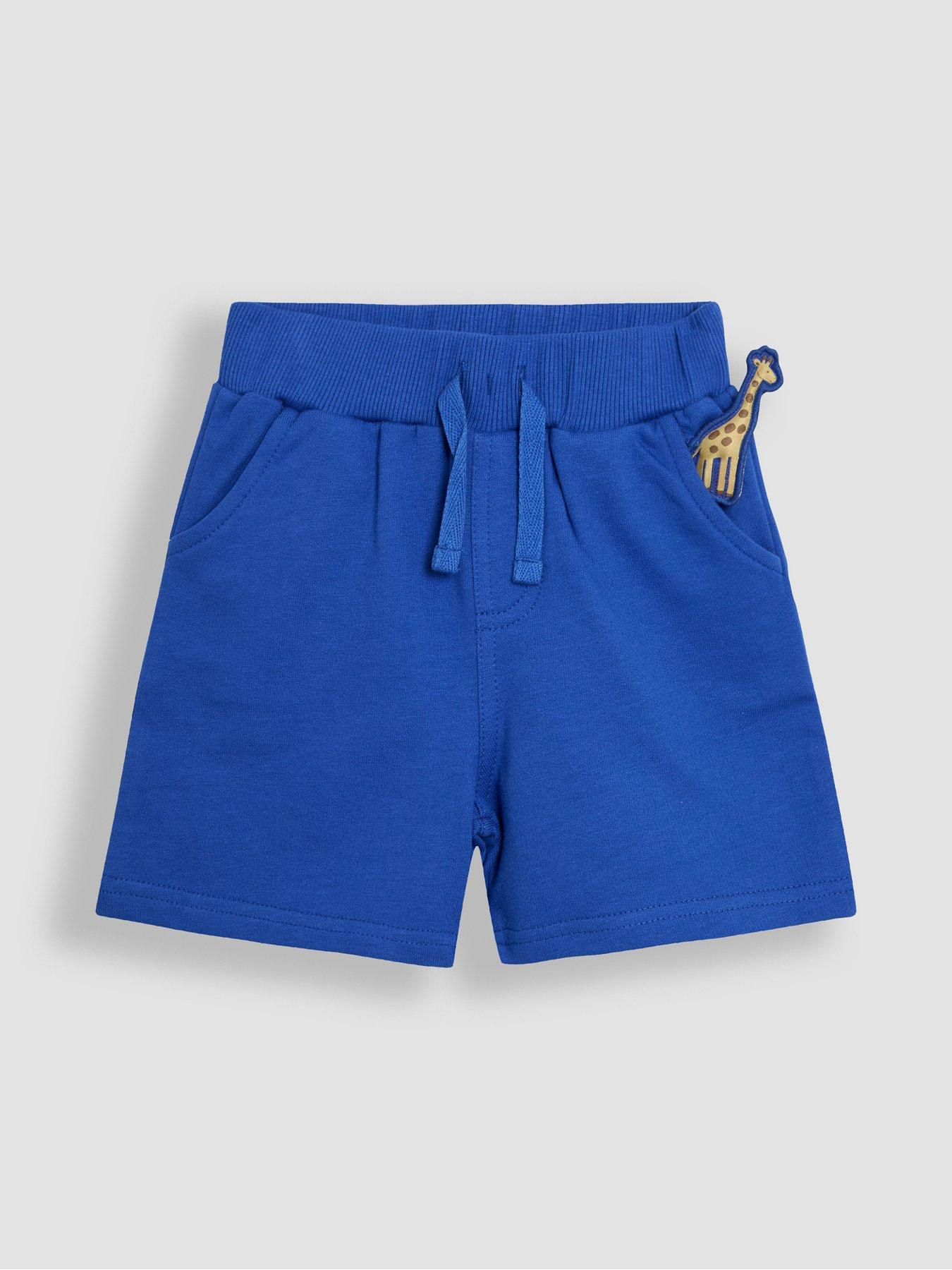  image of jojo-maman-bebe-boys-2-piece-giraffe-applique-t-shirt-amp-short-set-beige