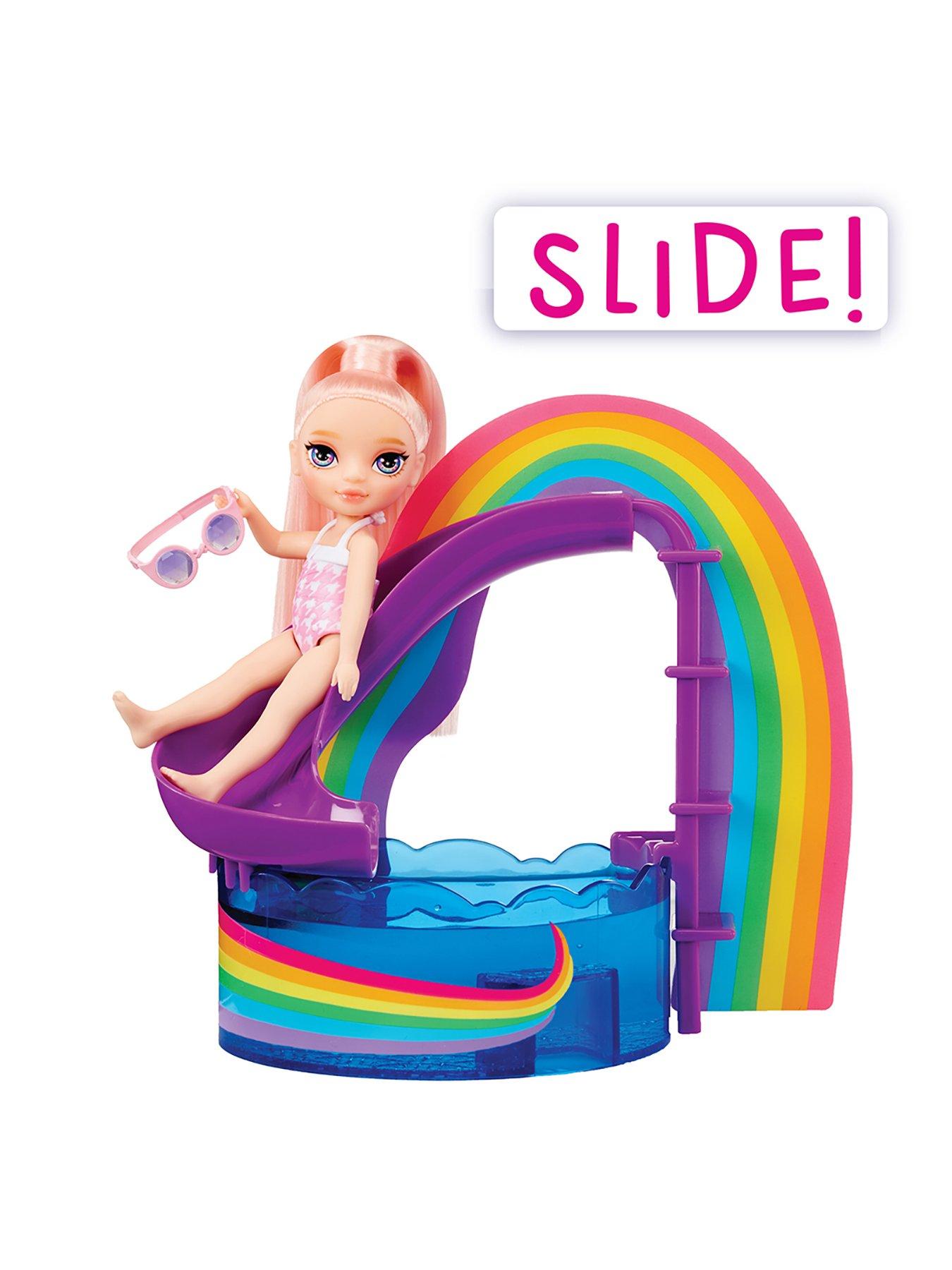 Image 3 of 8 of Rainbow High Little Pool Day with Blush Doll and Playset