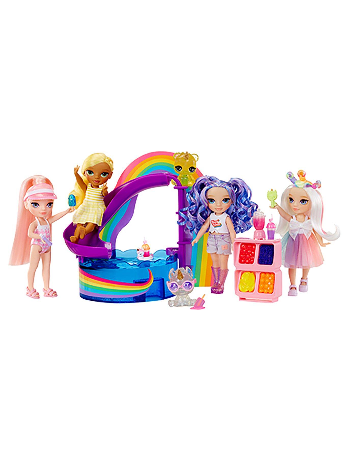 Image 6 of 8 of Rainbow High Little Pool Day with Blush Doll and Playset